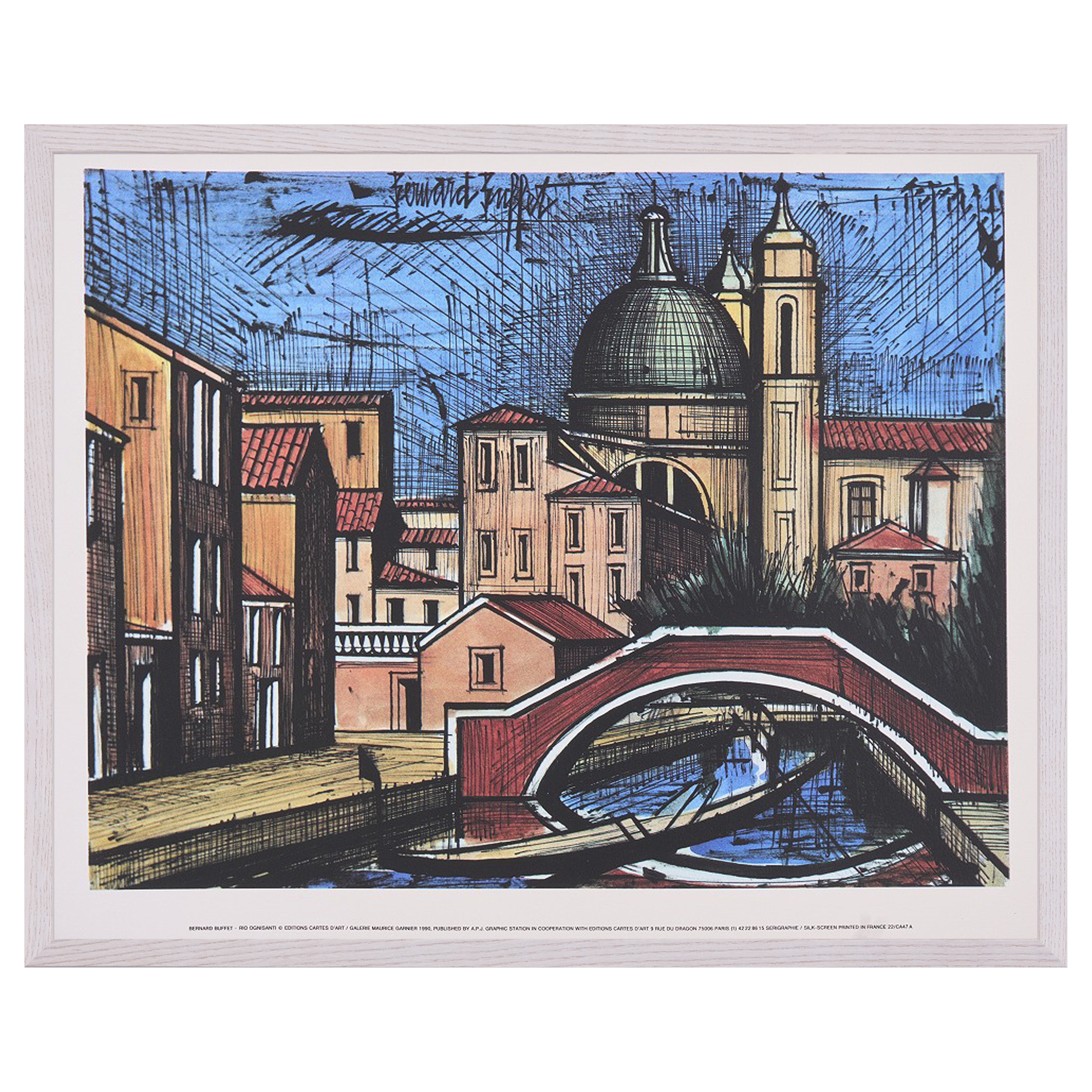 【限定10枚】Rio Ognisanti 1986 - printed in 1990 / ベルナール・ビュッフェ