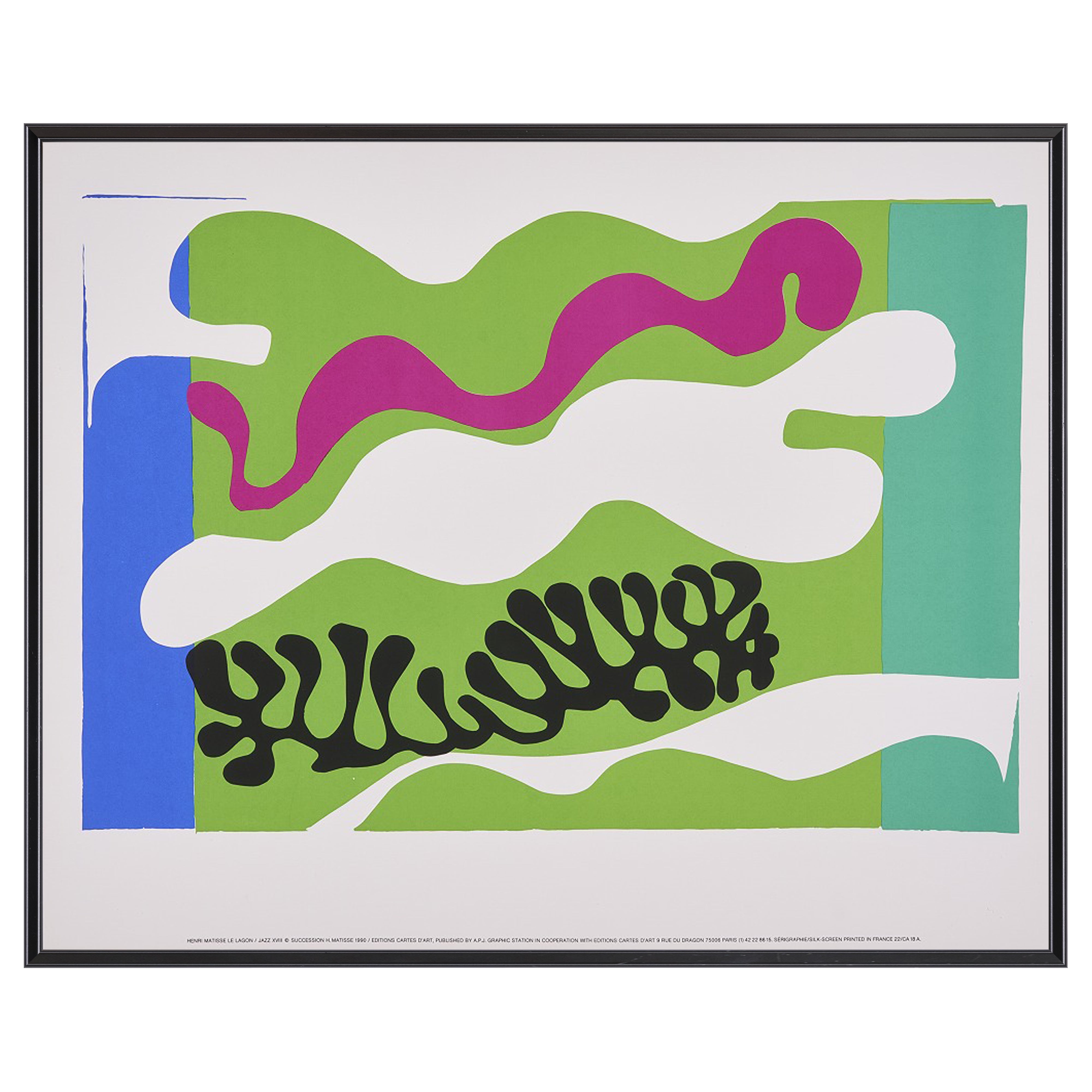 【限定10枚】Le Lagon 1947 - printed in 1990 / アンリ・マティス