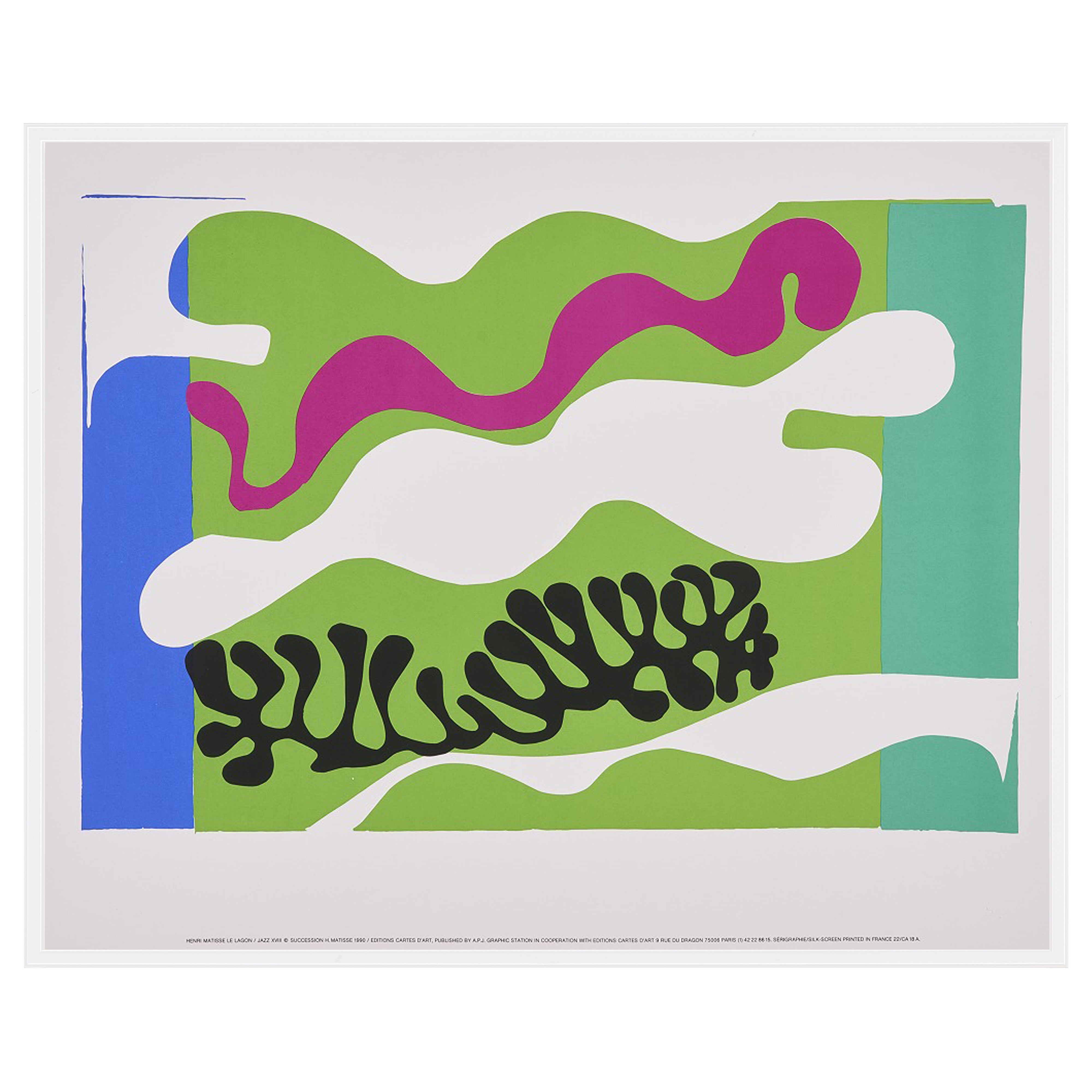 【限定10枚】Le Lagon 1947 - printed in 1990 / アンリ・マティス