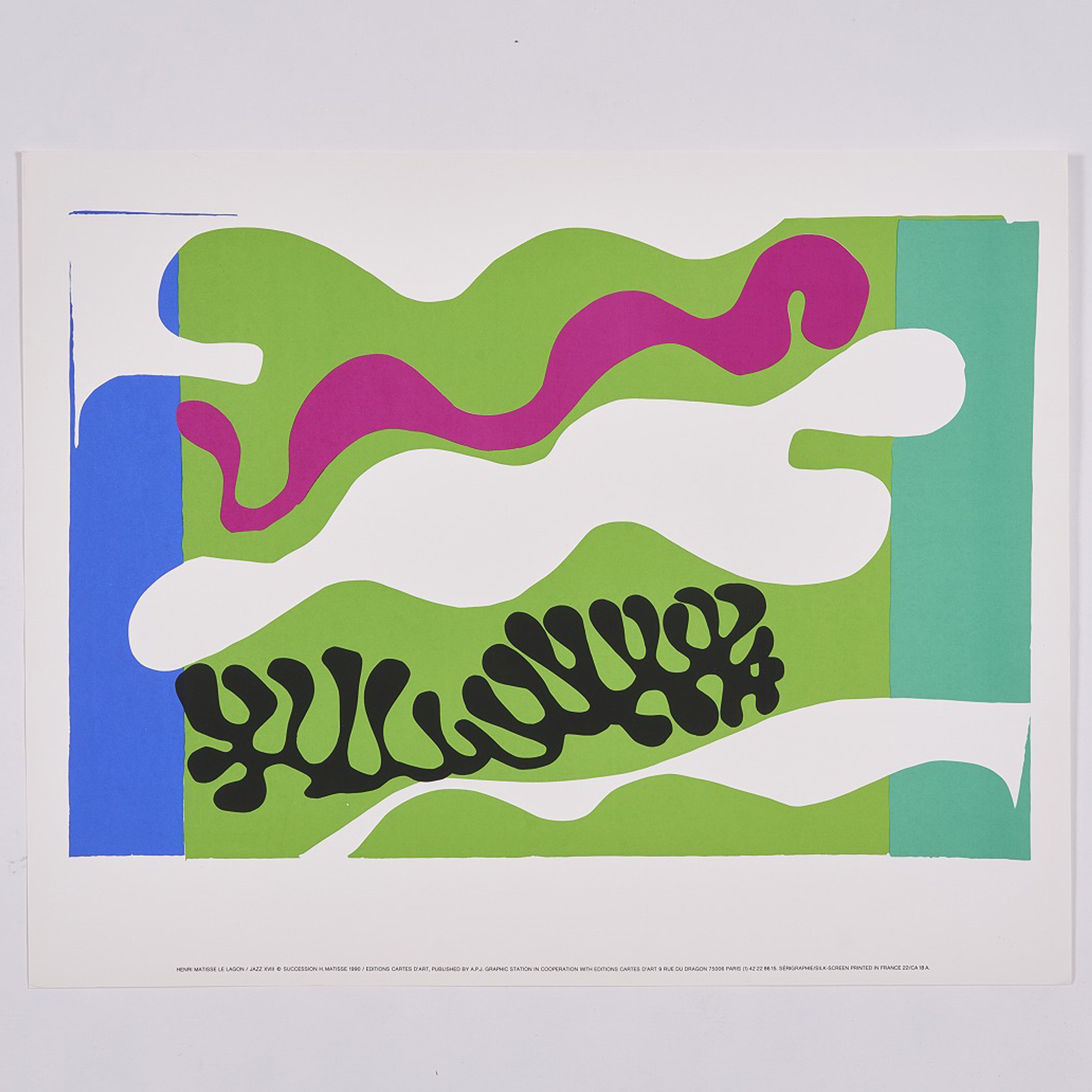 【限定10枚】Le Lagon 1947 - printed in 1990 / アンリ・マティス