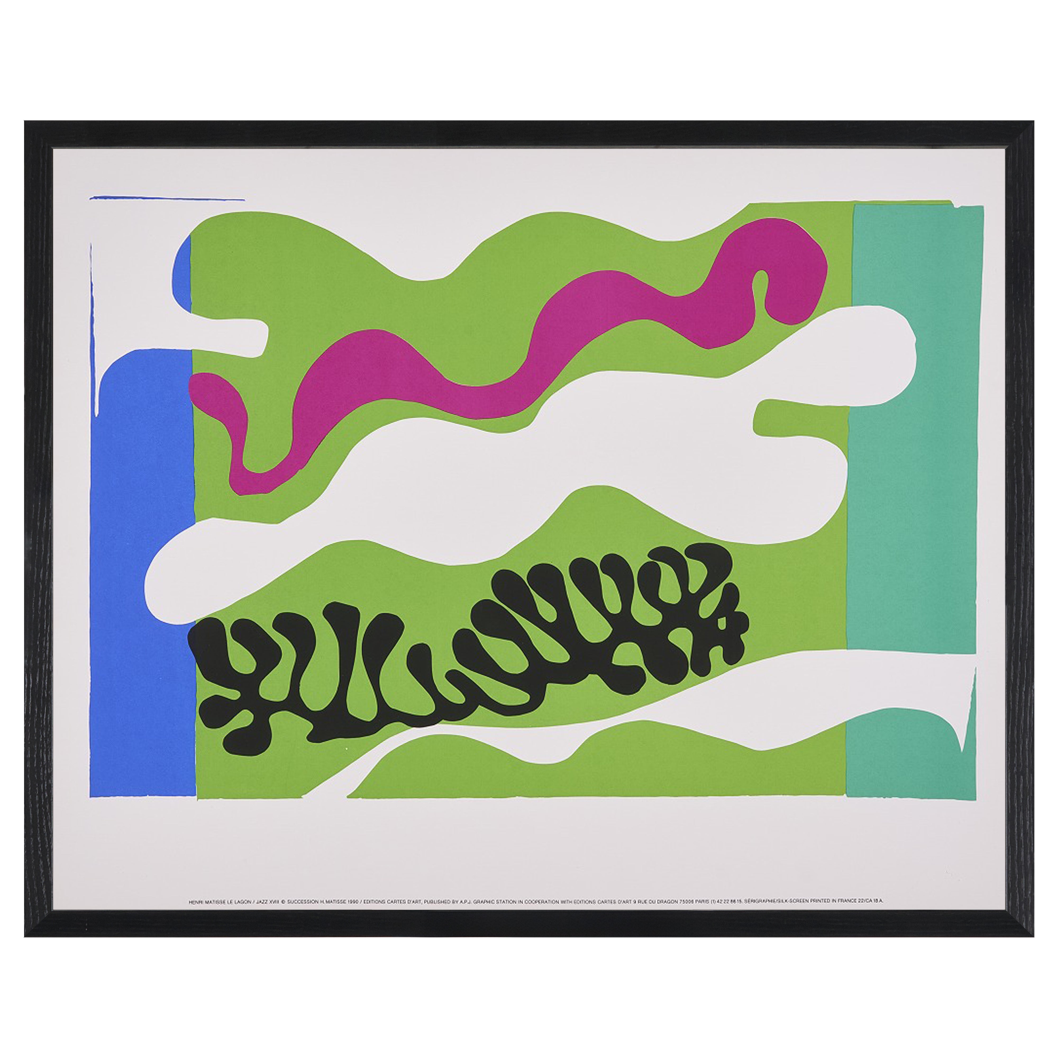 【限定10枚】Le Lagon 1947 - printed in 1990 / アンリ・マティス