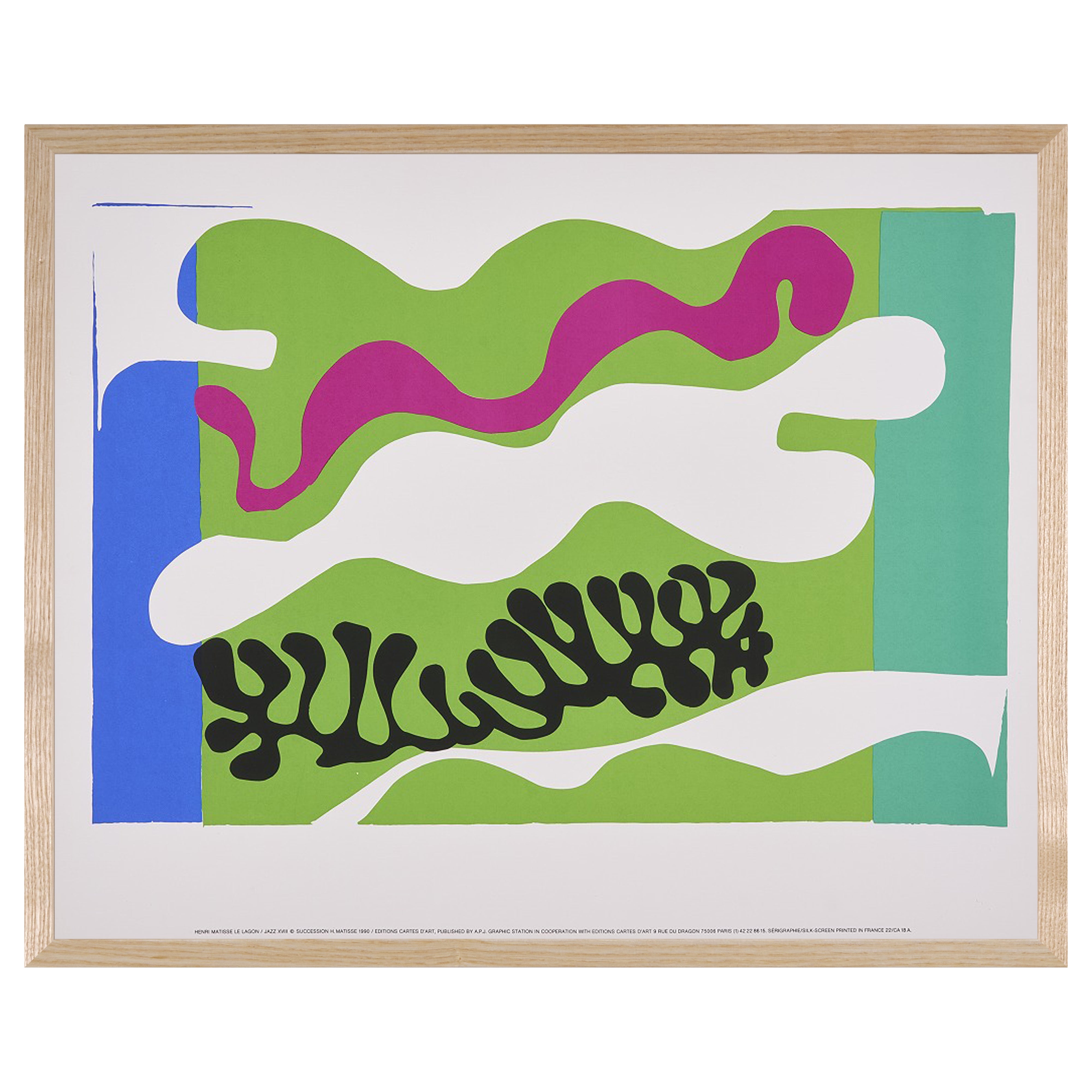 【限定10枚】Le Lagon 1947 - printed in 1990 / アンリ・マティス