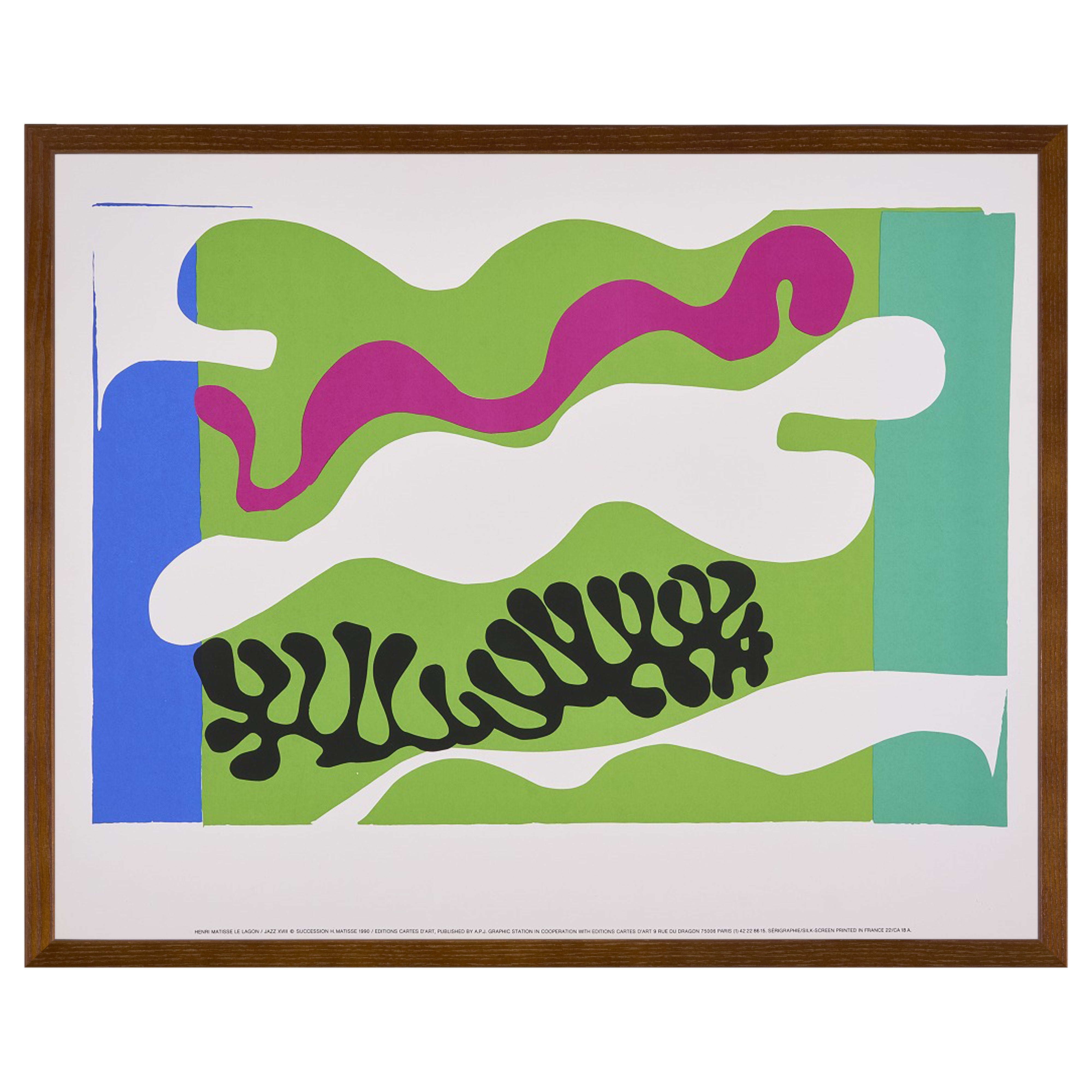 【限定10枚】Le Lagon 1947 - printed in 1990 / アンリ・マティス