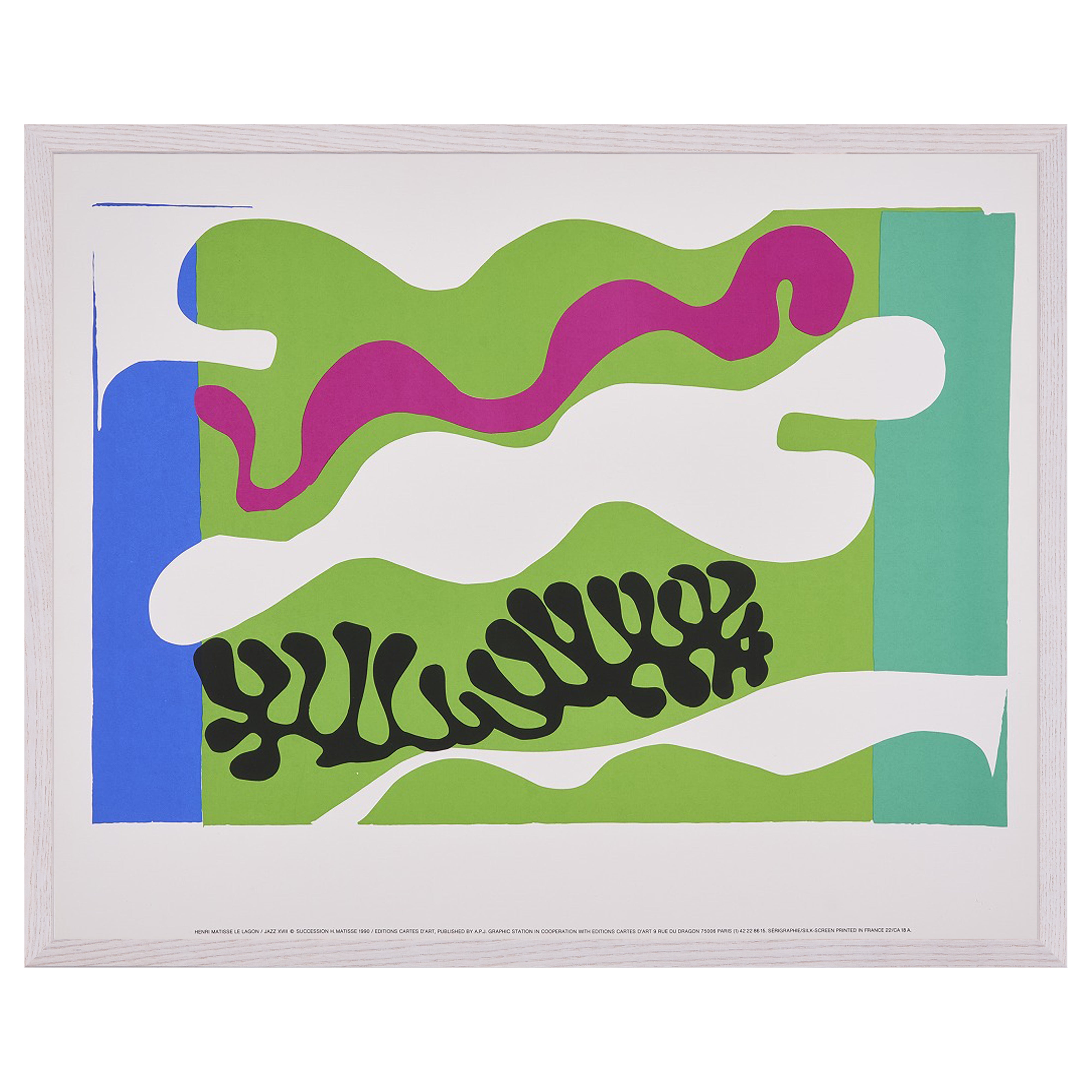 【限定10枚】Le Lagon 1947 - printed in 1990 / アンリ・マティス