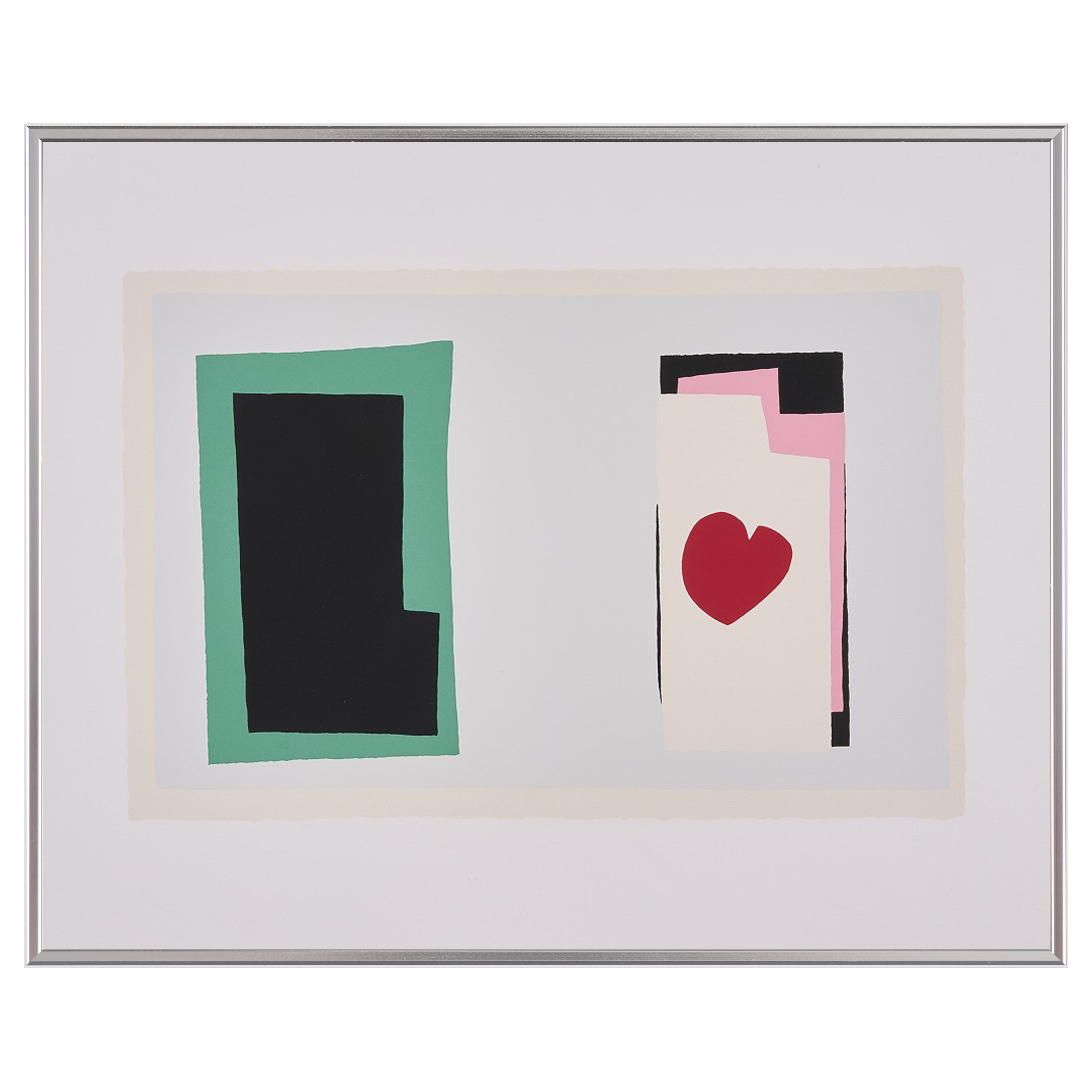 【限定10枚】The Heart (Jazz Plate VII) 1947 - printed in 1981 / アンリ・マティス