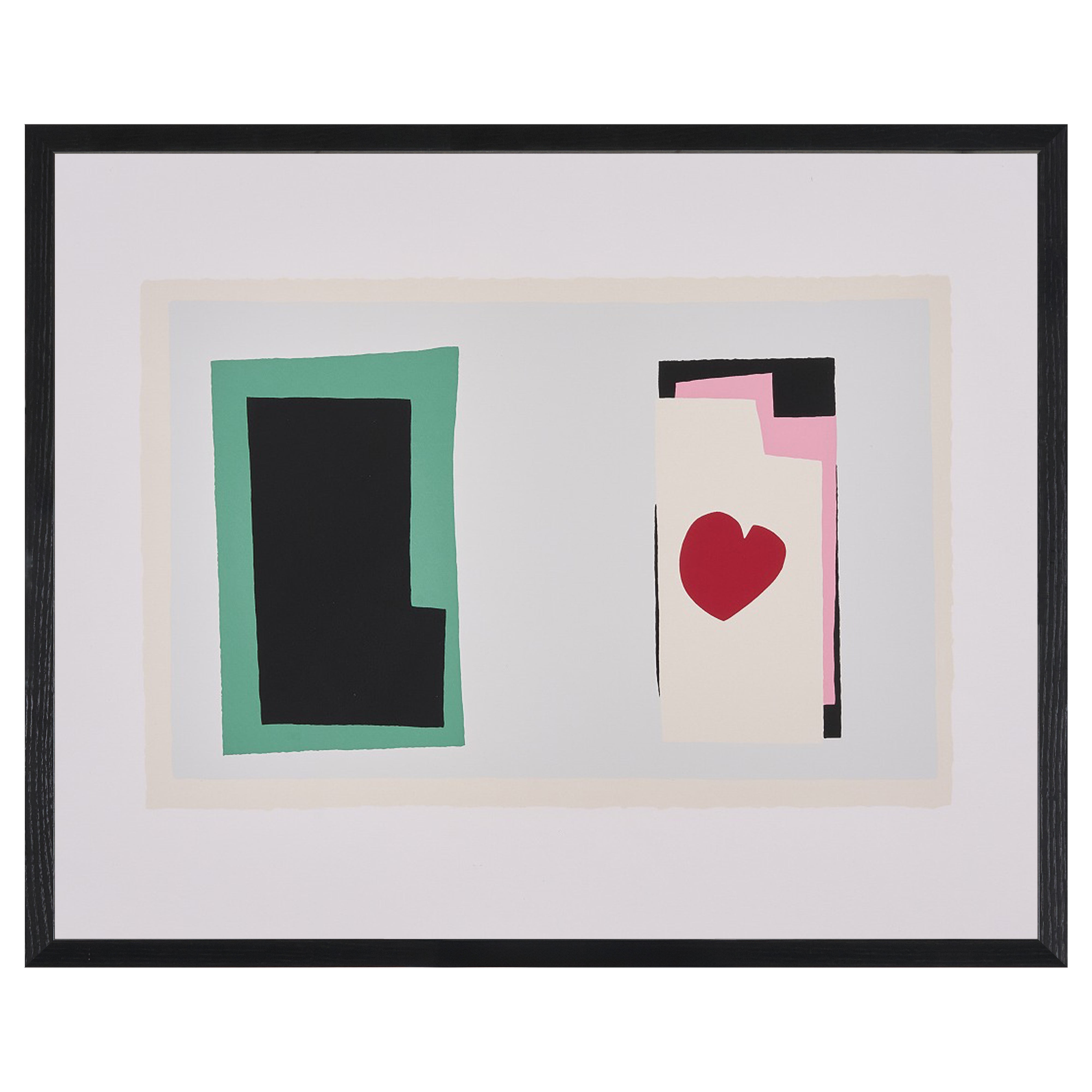 【限定10枚】The Heart (Jazz Plate VII) 1947 - printed in 1981 / アンリ・マティス