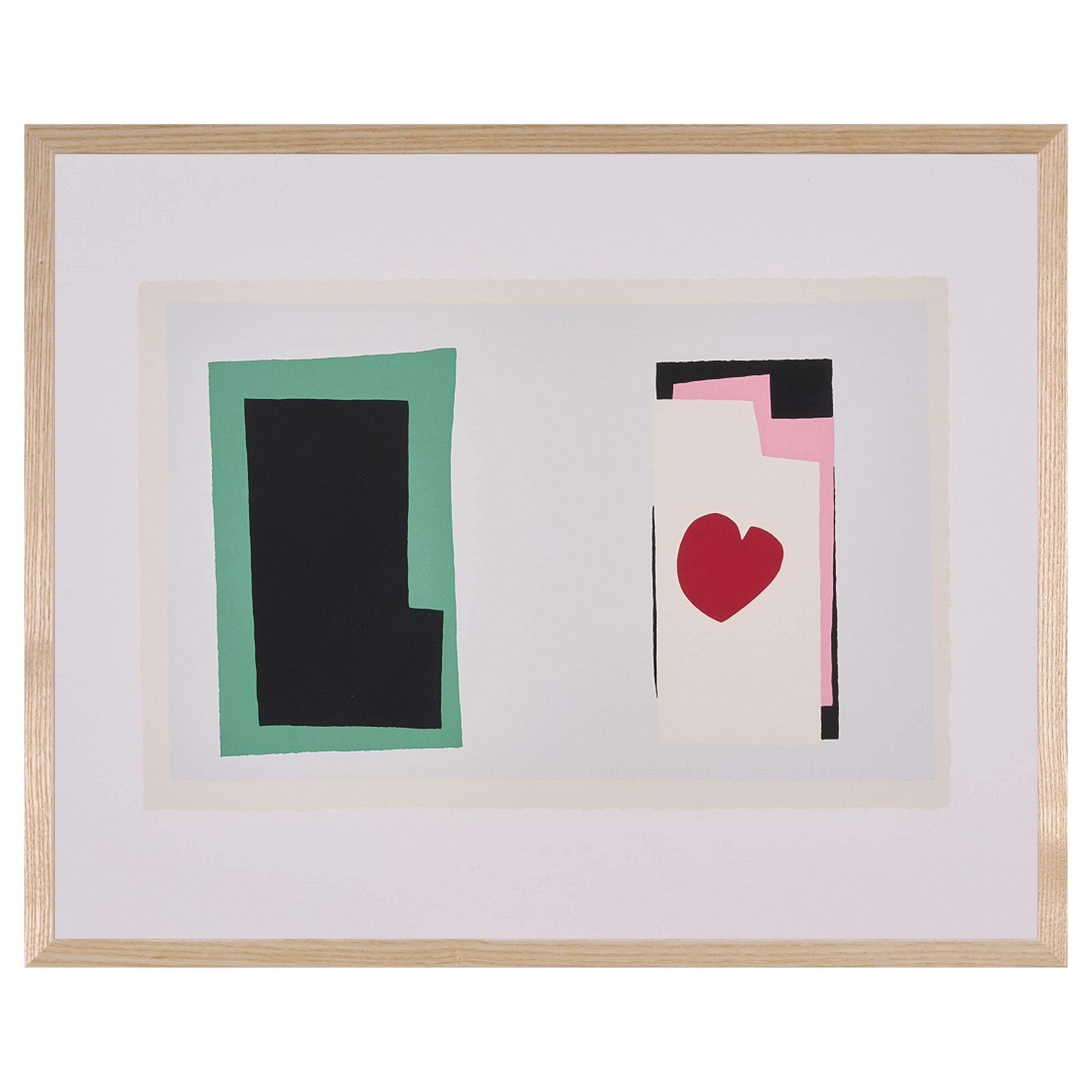 【限定10枚】The Heart (Jazz Plate VII) 1947 - printed in 1981 / アンリ・マティス