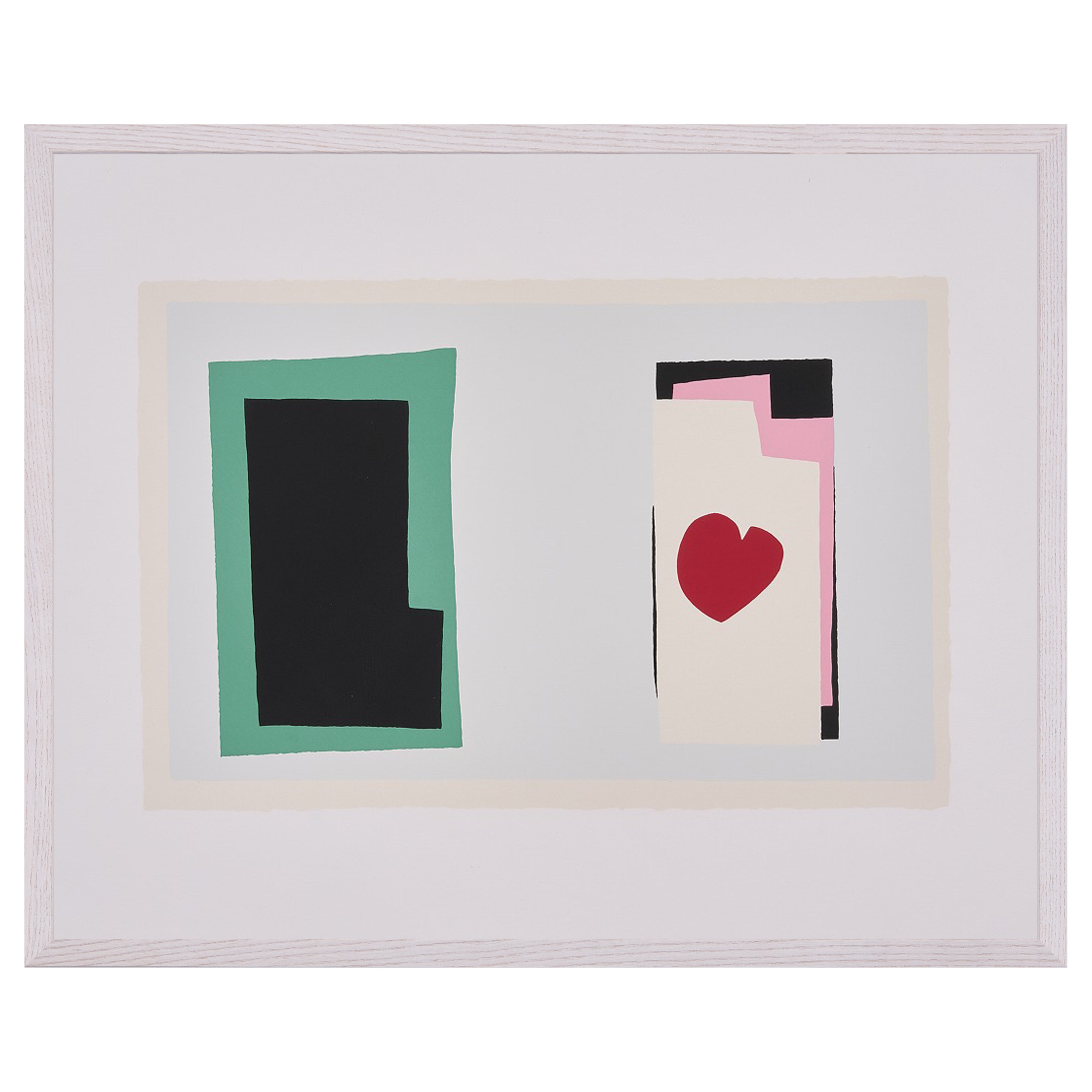 【限定10枚】The Heart (Jazz Plate VII) 1947 - printed in 1981 / アンリ・マティス