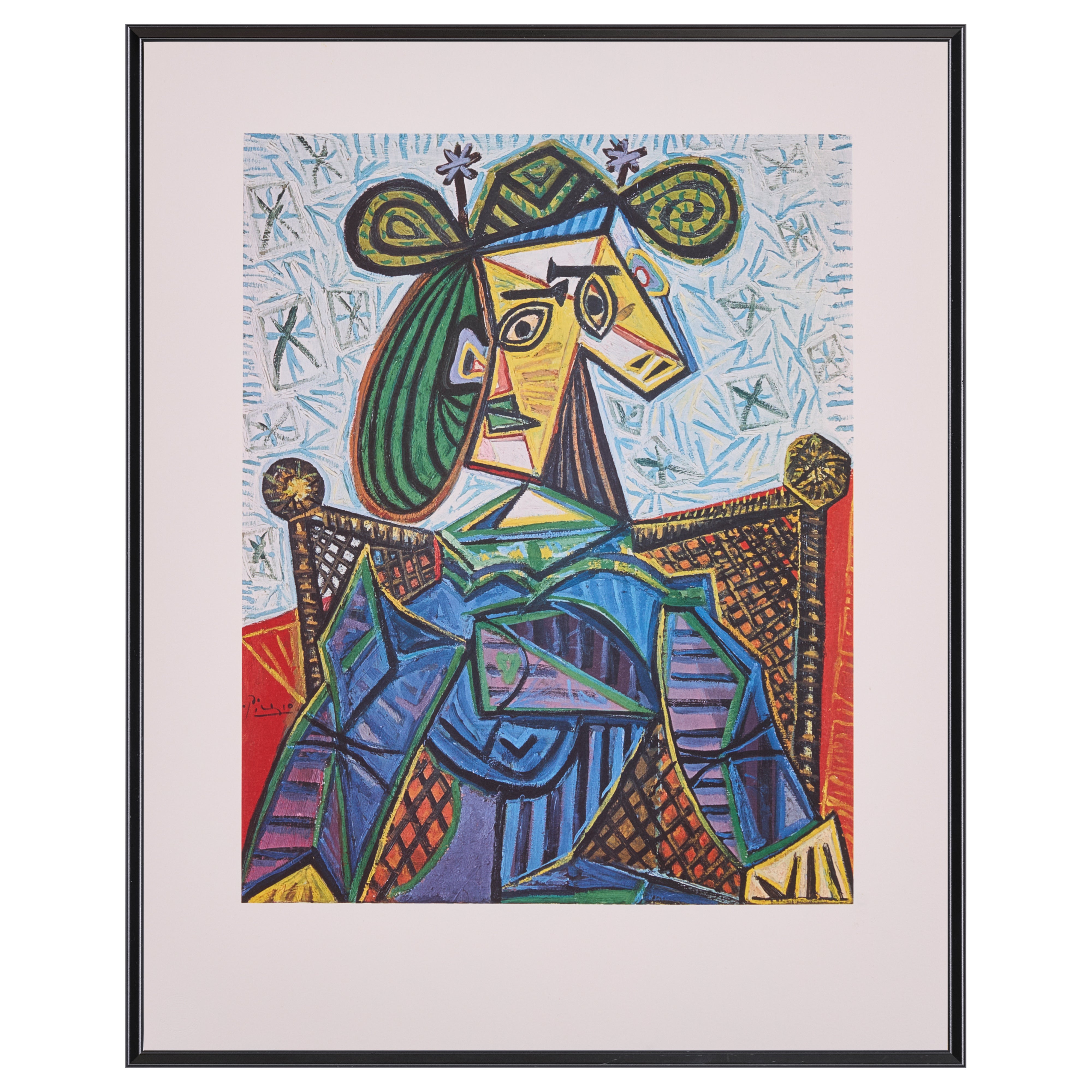 【限定30枚】Femme assise dans un fauteuil 1941 - Achenbach Art Edition, Düsseldorf 1990 / パブロ・ピカソ