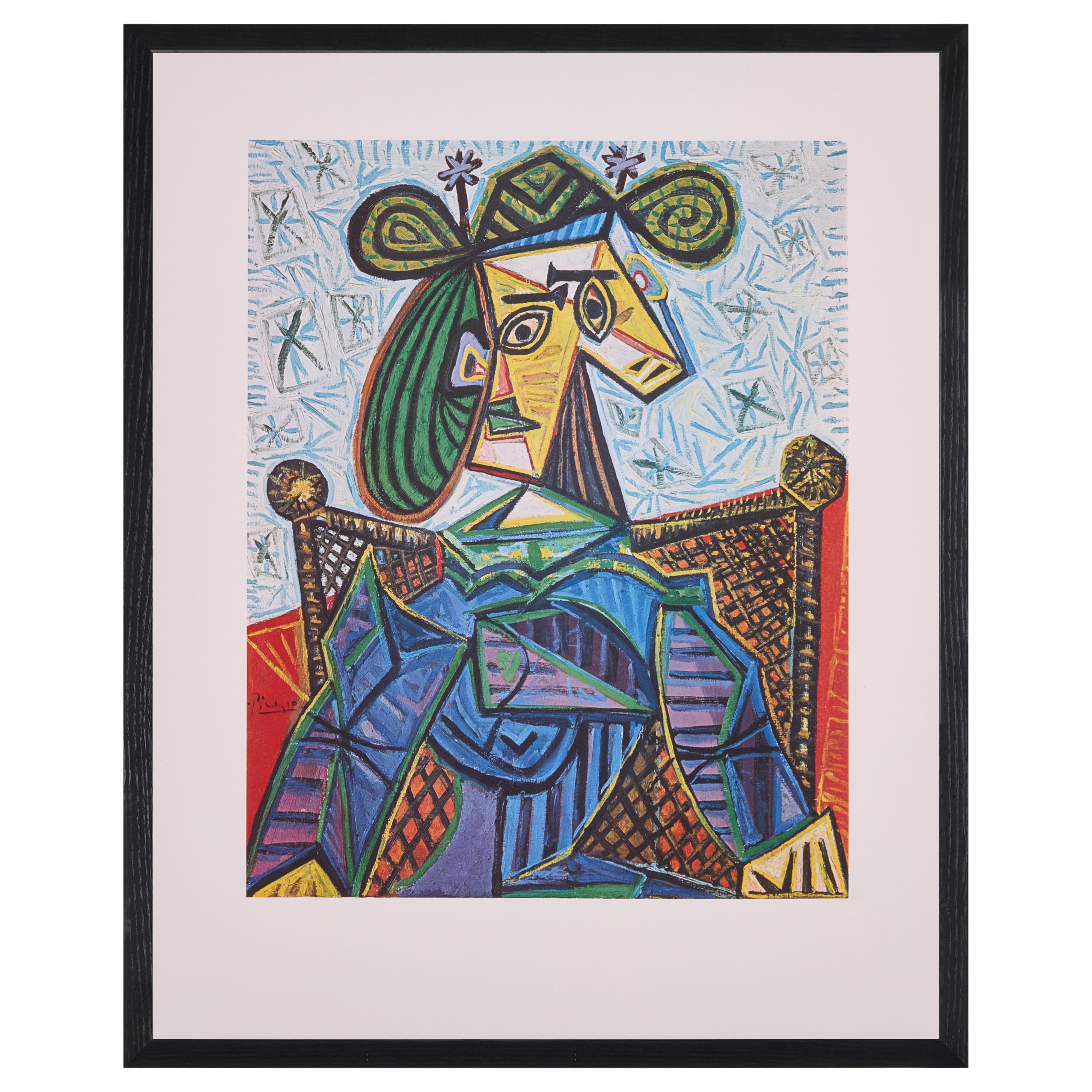 【限定30枚】Femme assise dans un fauteuil 1941 - Achenbach Art Edition, Düsseldorf 1990 / パブロ・ピカソ
