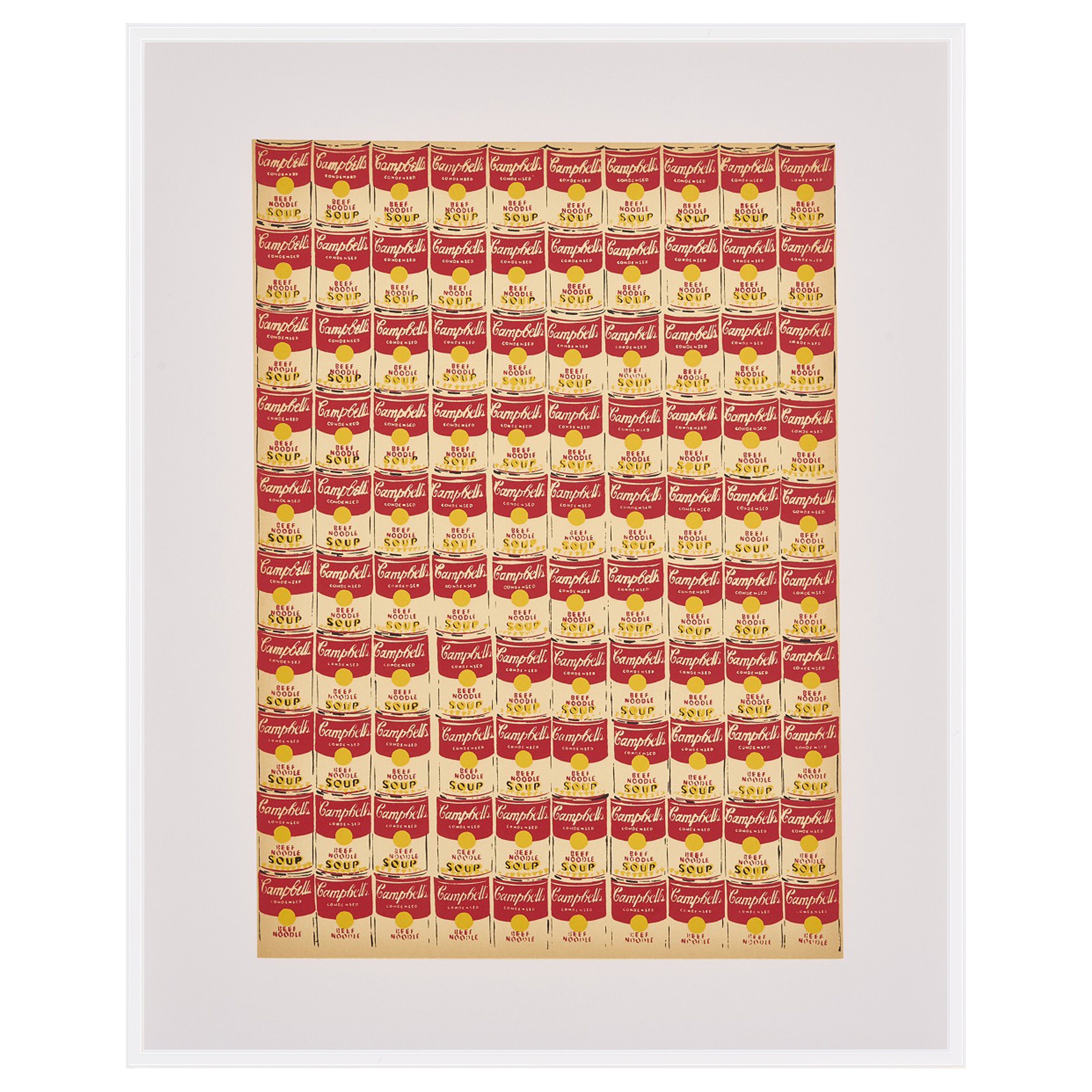 【限定10枚】100 Cans 1962 - printed in 1991 / アンディ・ウォーホル