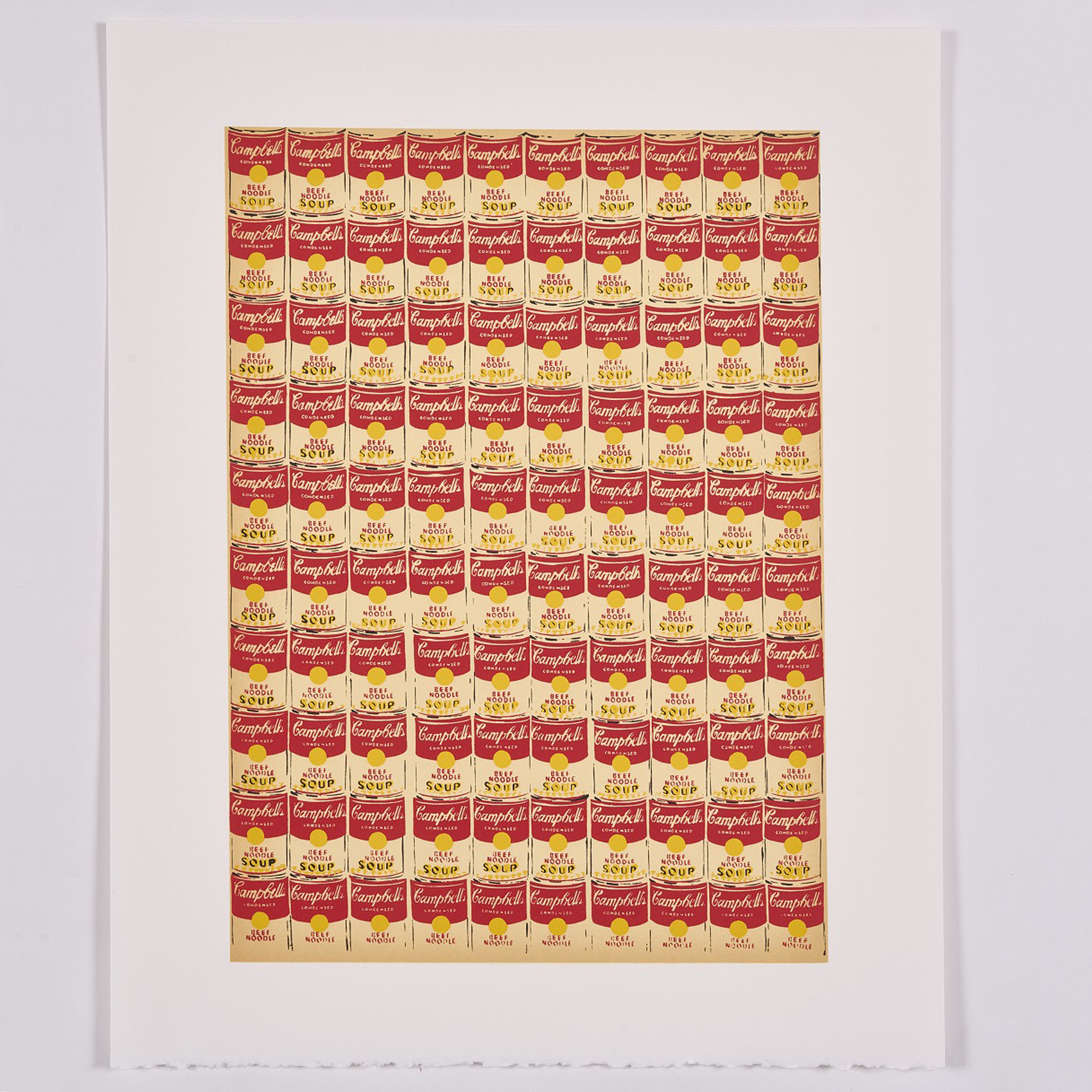 【限定10枚】100 Cans 1962 - printed in 1991 / アンディ・ウォーホル