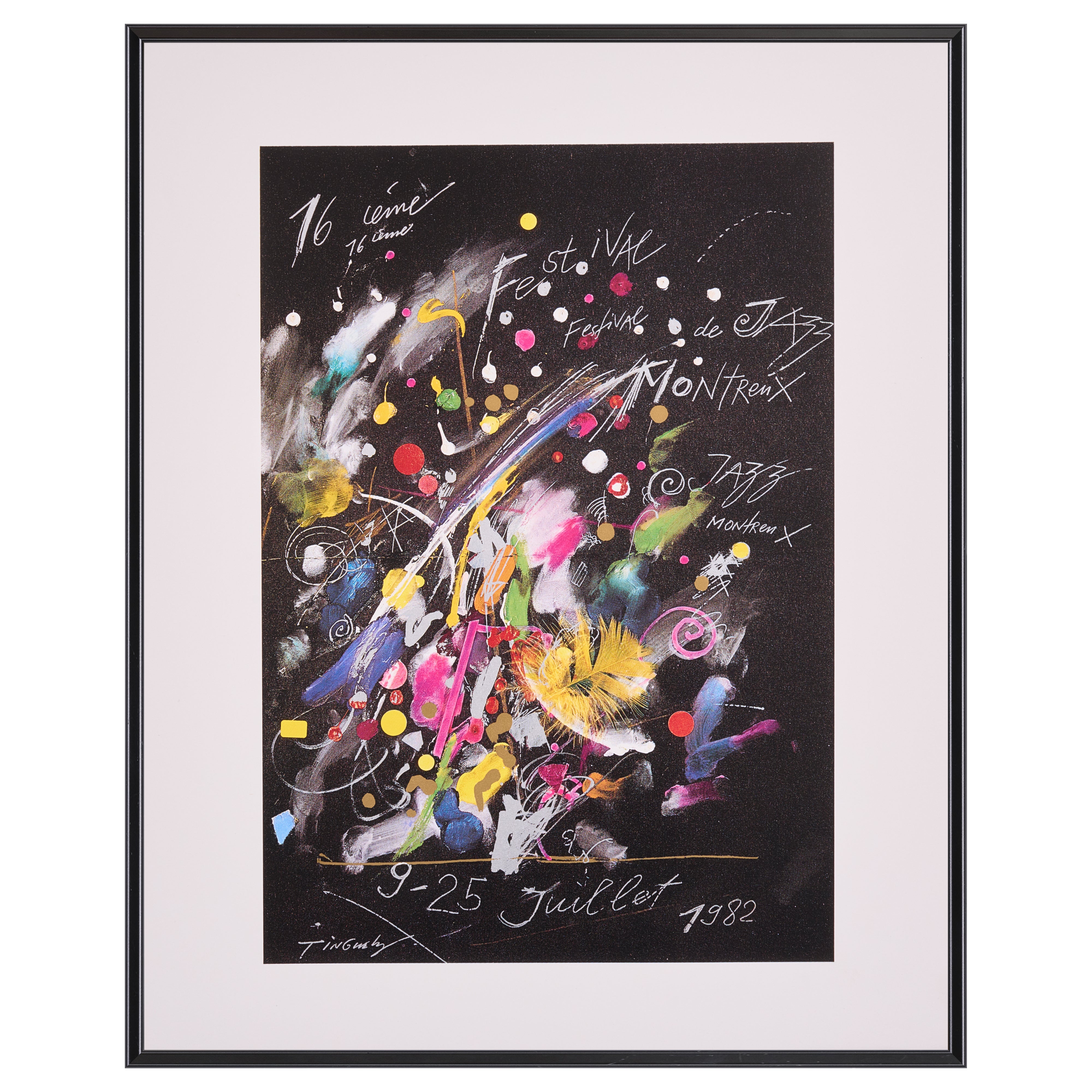 【限定30枚】MONTREUX JAZZ FESTIVAL 1982 - Albin Uldry 1990-1992 (Small) / ジャン・ティンゲリー