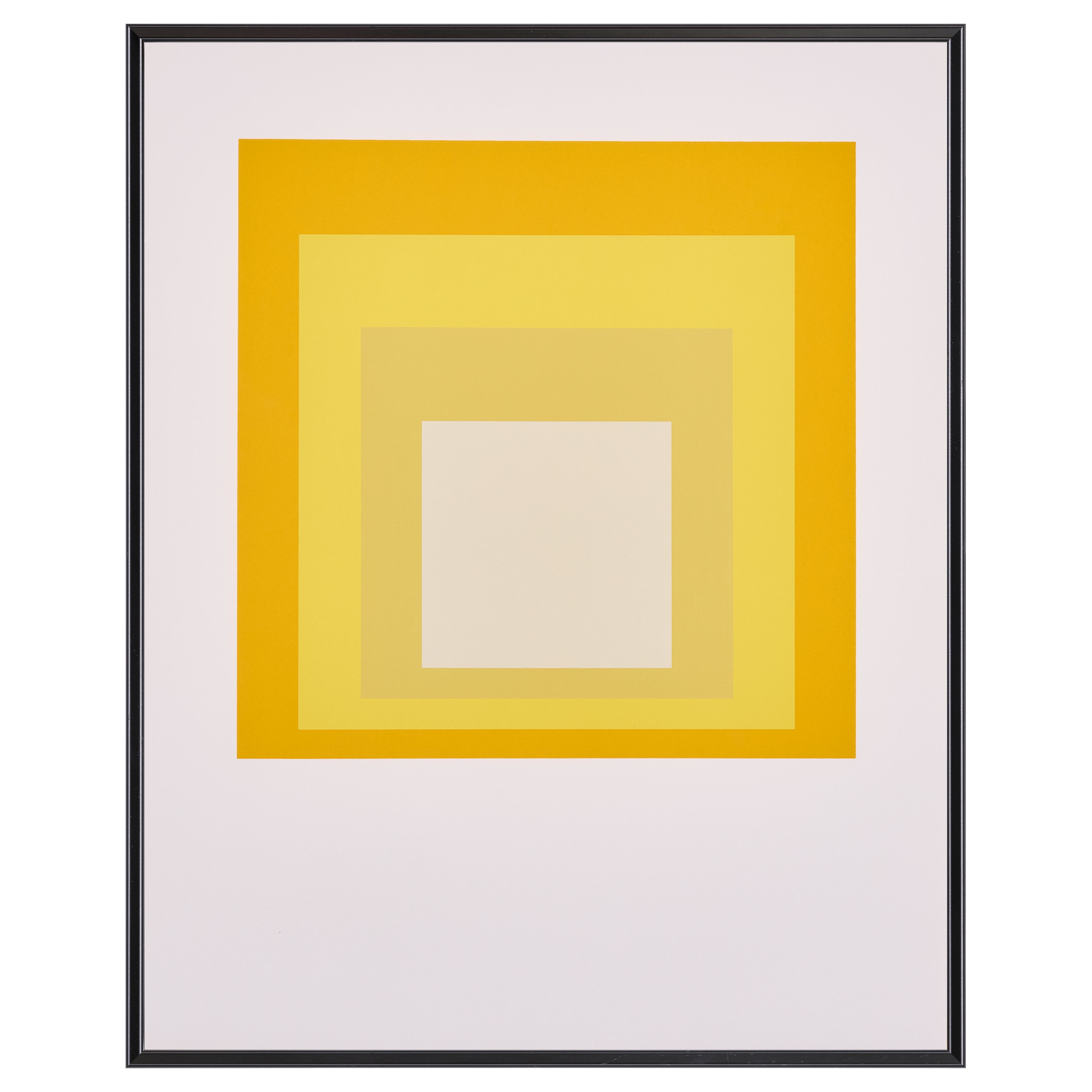 【限定30枚】Homage to the Square: Terra Caliente 1963 - Printed in 1990s / ヨゼフ・アルバース