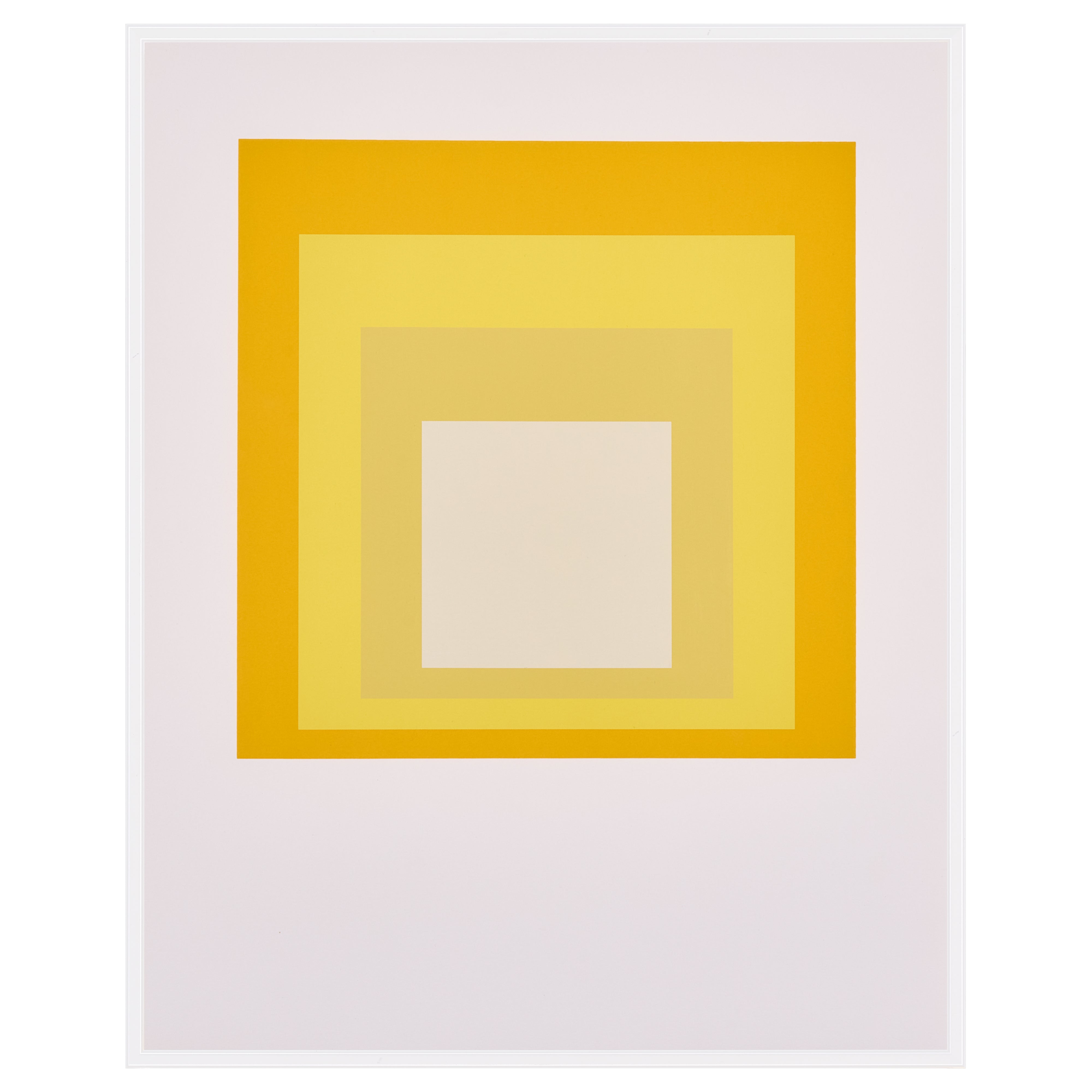 【限定30枚】Homage to the Square: Terra Caliente 1963 - Printed in 1990s / ヨゼフ・アルバース