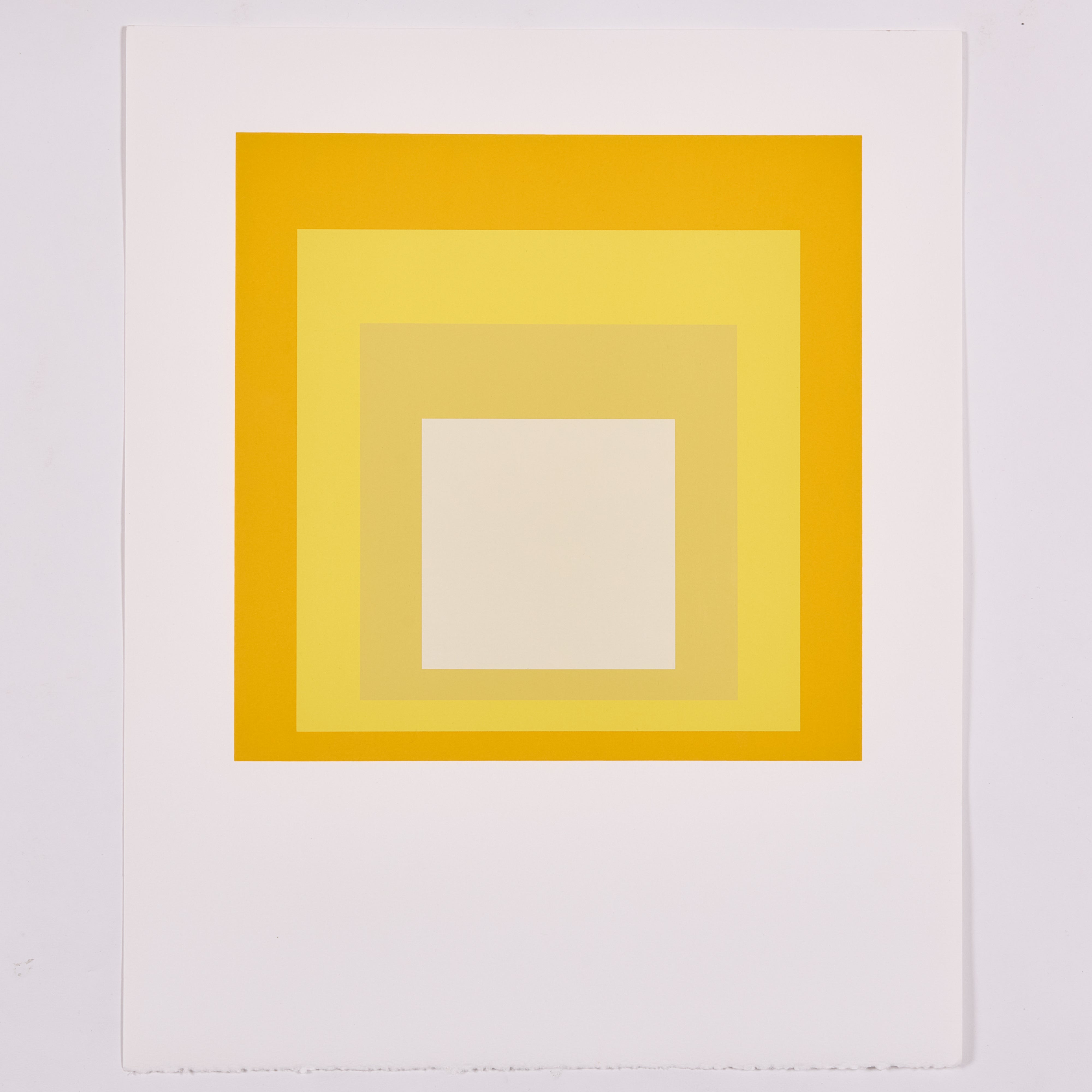 【限定30枚】Homage to the Square: Terra Caliente 1963 - Printed in 1990s / ヨゼフ・アルバース