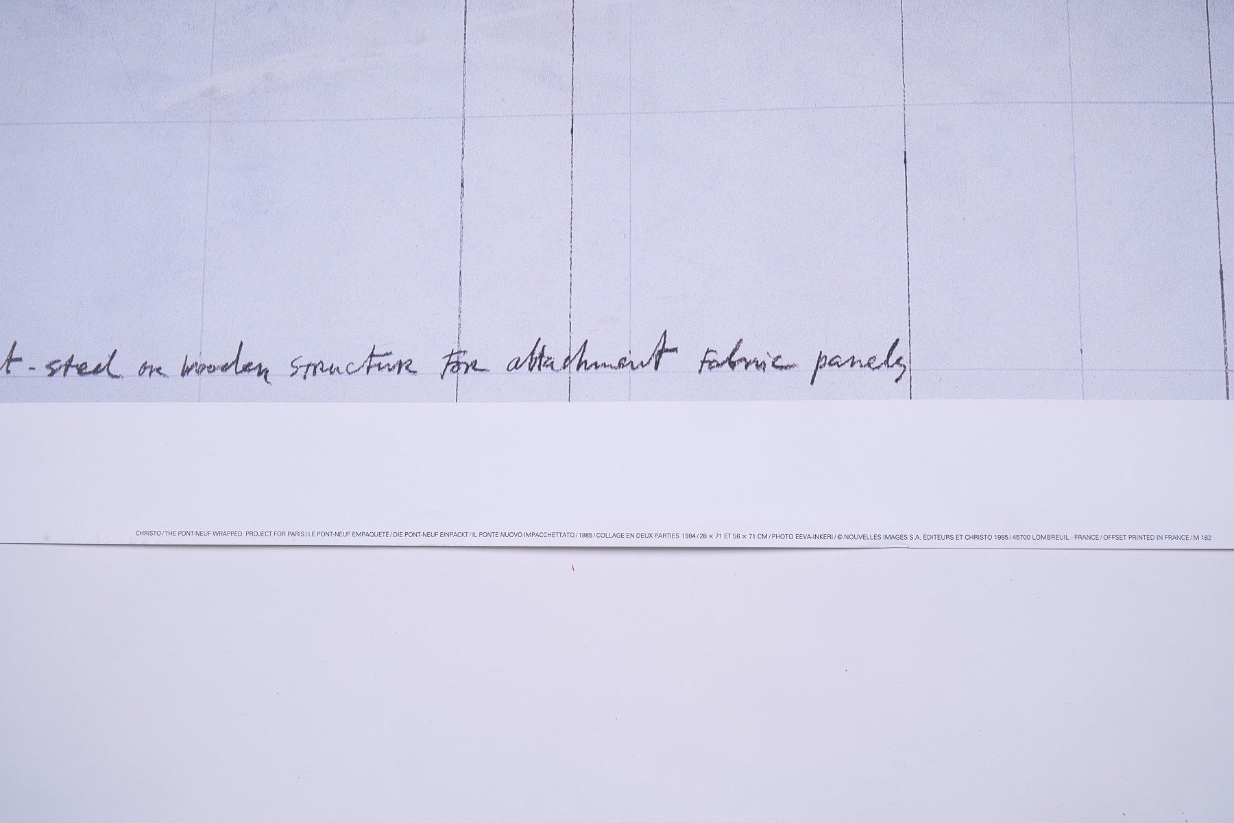 【限定10枚】THE PONT-NEUF WRAPPED, PROJECT FOR PARIS 1985 / クリスト&ジャンヌ=クロード