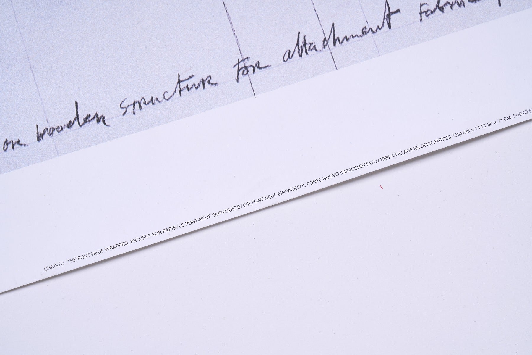 【限定10枚】THE PONT-NEUF WRAPPED, PROJECT FOR PARIS 1985 / クリスト&ジャンヌ=クロード
