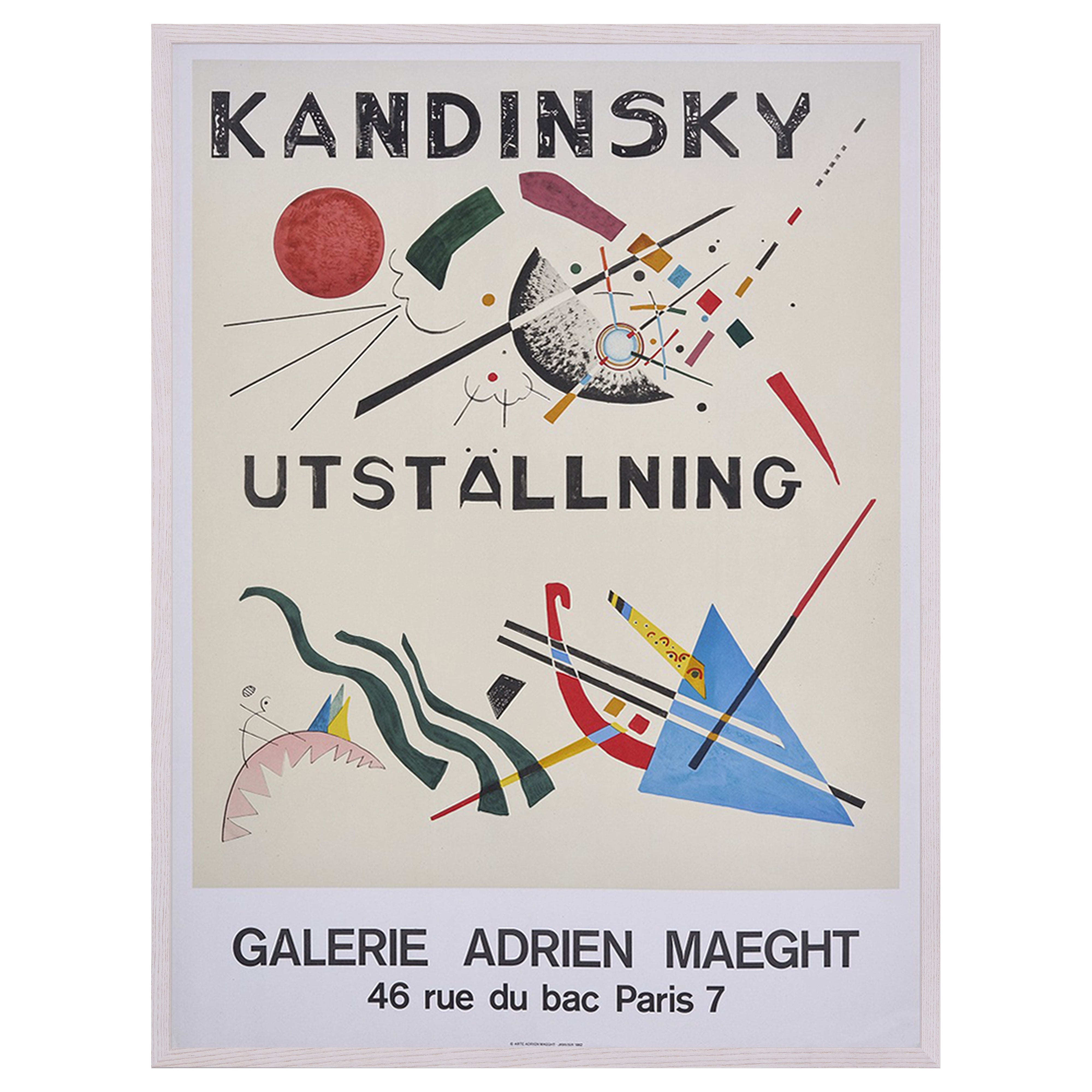【限定10枚】UTSTALLING / GALERIE ADRIEN MAEGHT 1982 / ワシリー・カンディンスキー