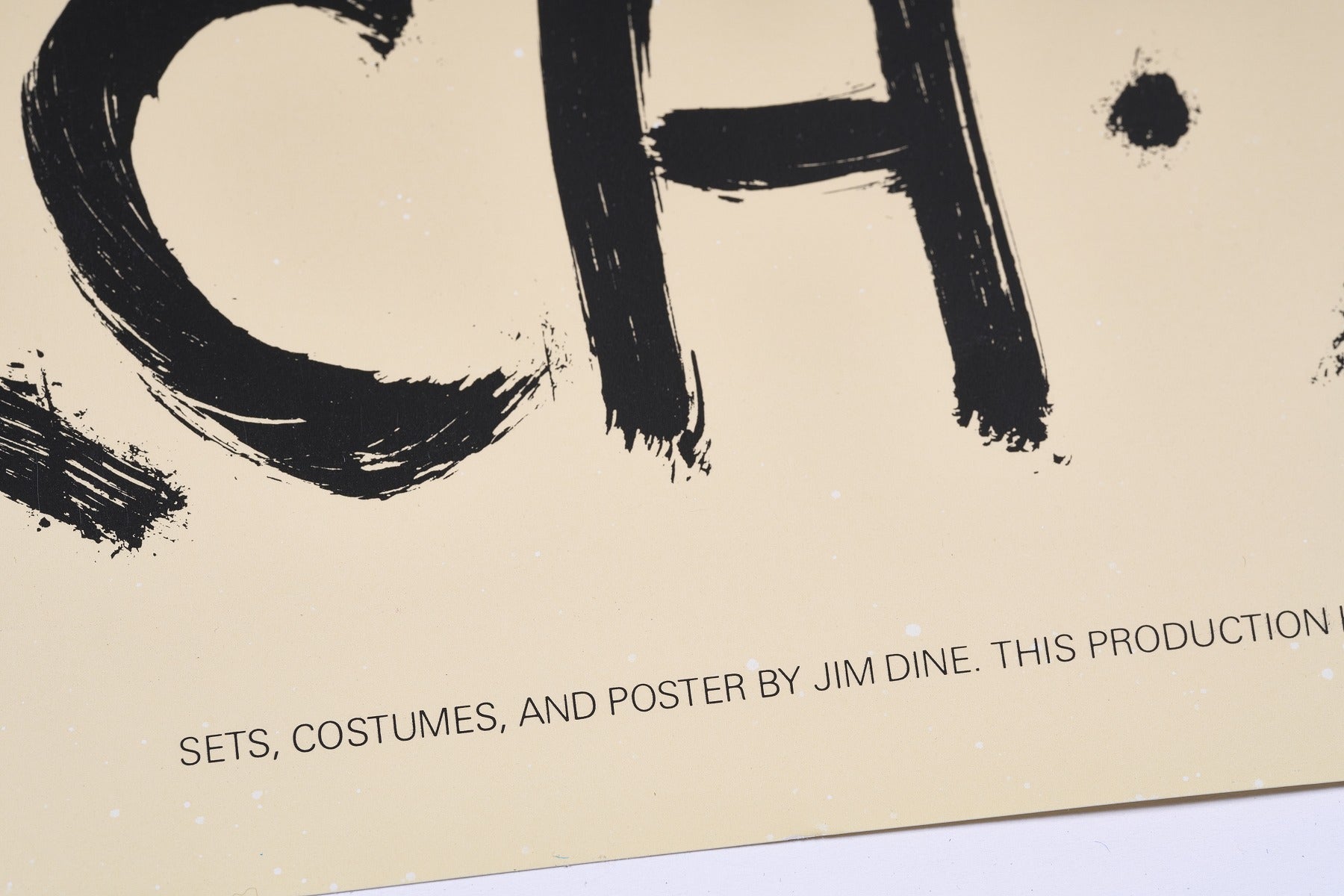 【限定10枚】 The Venus Veuil 1986 - "SALOME" HOUSTON GRAND OPERA 1987 / ジム・ダイン