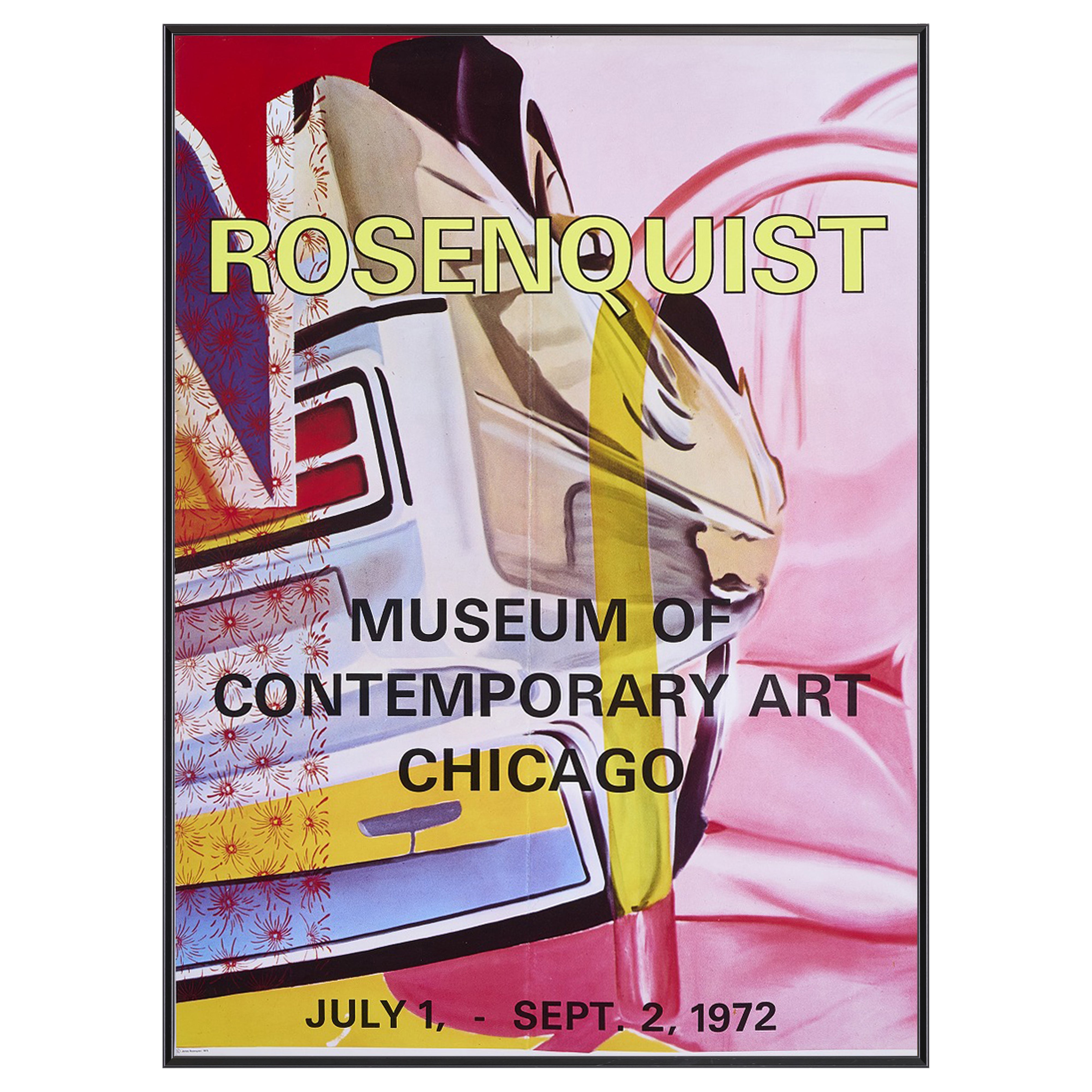 【限定10枚】MUSEUM OF CONTEMPORARY ART CHICAGO 1972 / ジェームス・ローゼンクイスト