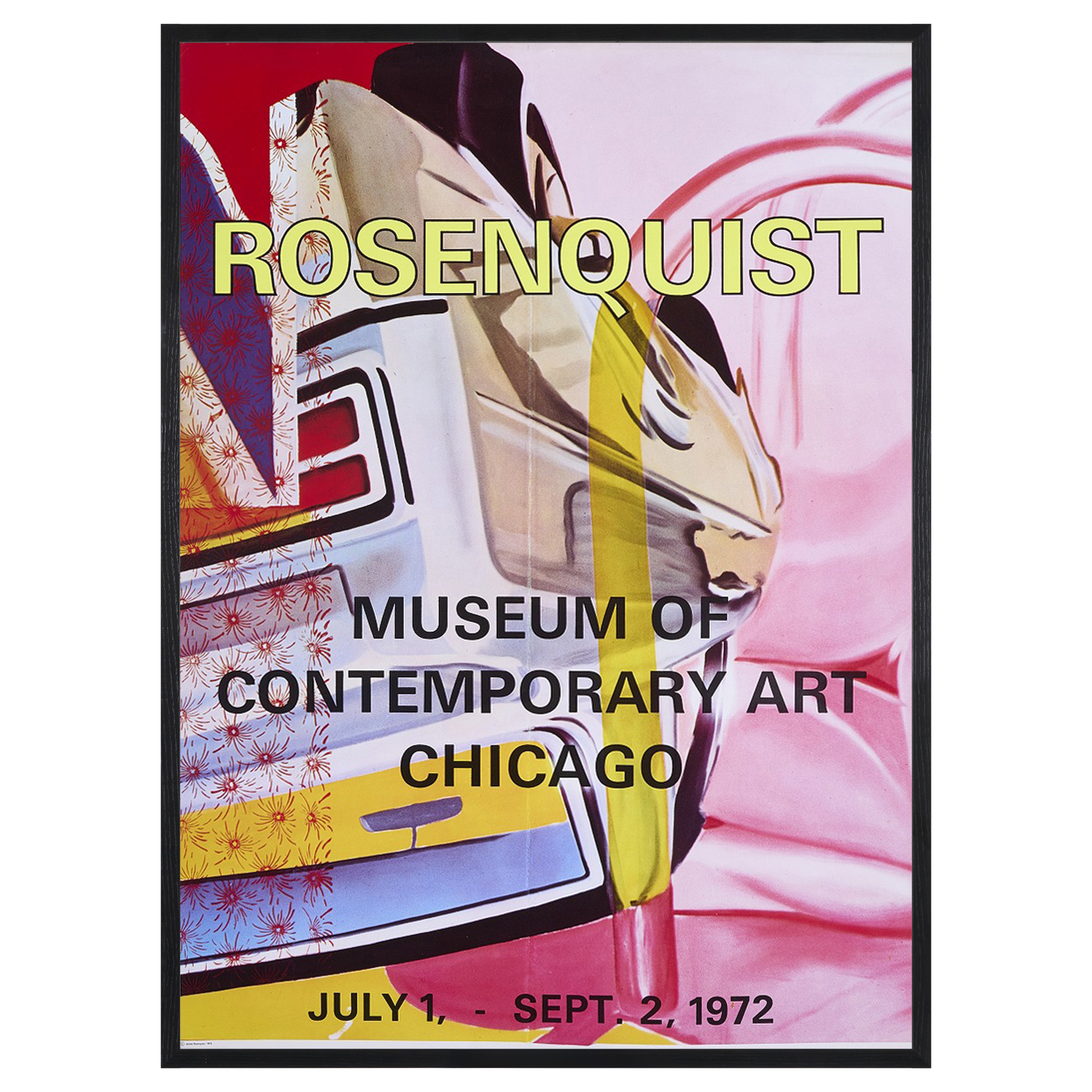 【限定10枚】MUSEUM OF CONTEMPORARY ART CHICAGO 1972 / ジェームス・ローゼンクイスト