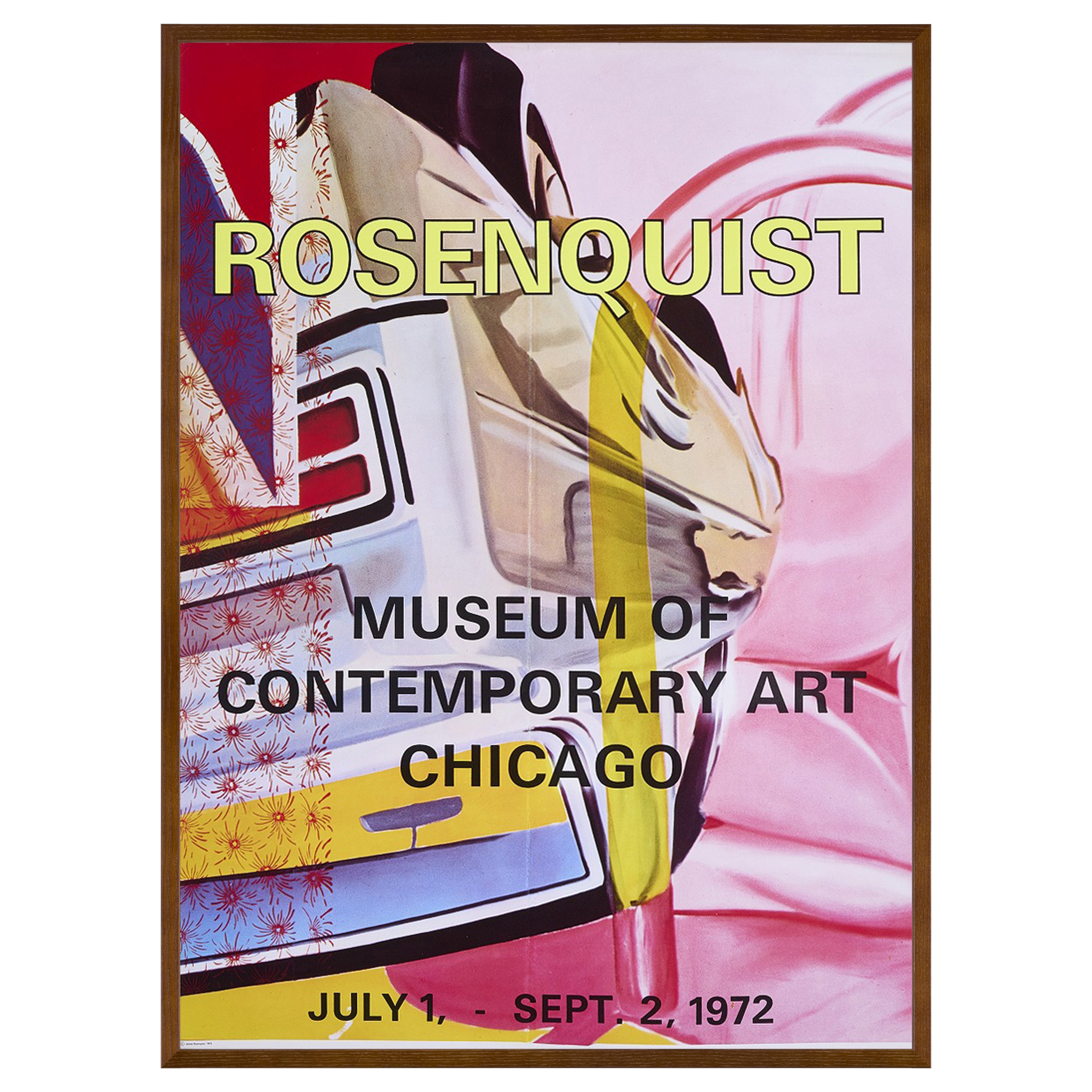 【限定10枚】MUSEUM OF CONTEMPORARY ART CHICAGO 1972 / ジェームス・ローゼンクイスト