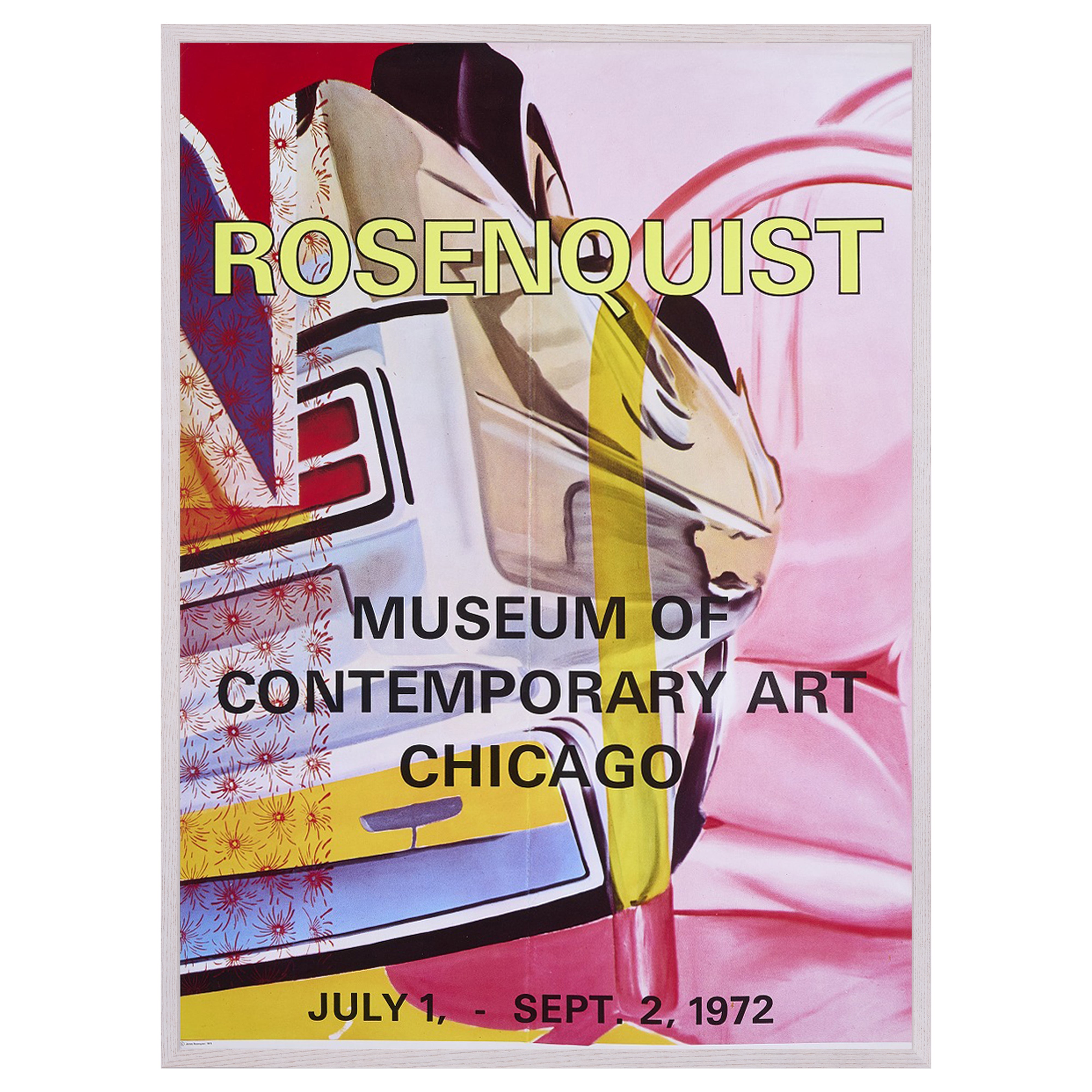 【限定10枚】MUSEUM OF CONTEMPORARY ART CHICAGO 1972 / ジェームス・ローゼンクイスト