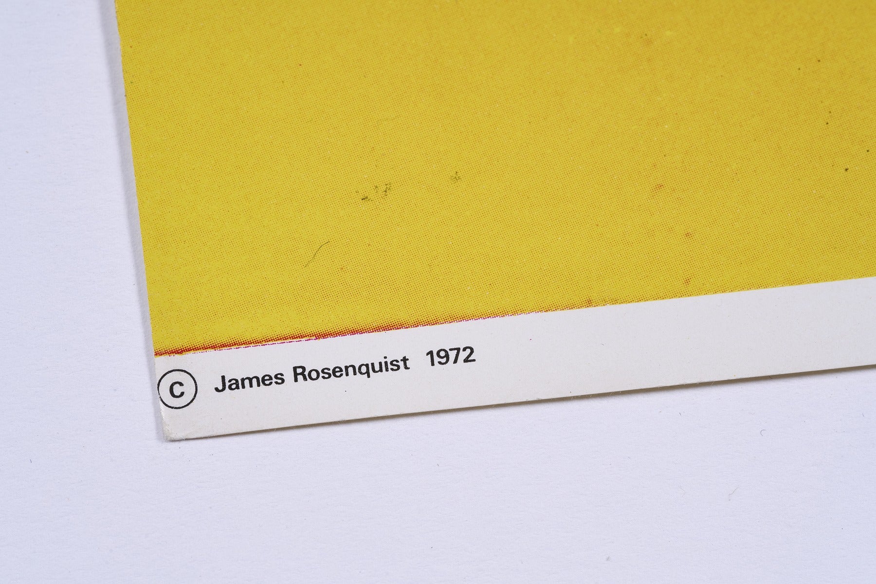 【限定10枚】MUSEUM OF CONTEMPORARY ART CHICAGO 1972 / ジェームス・ローゼンクイスト