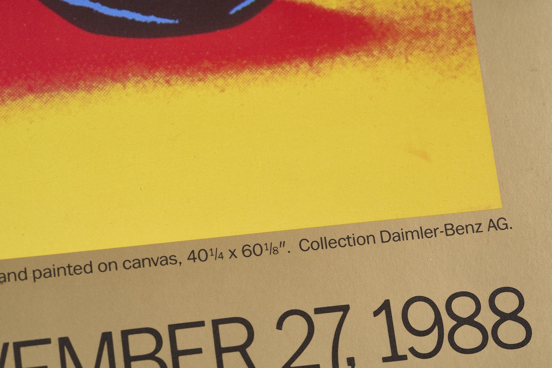 完売【限定1枚】ANDY WARHOL CARS - SOLOMON R. GUGGENHEIM MUSEUM, NEW YORK 1988 / アンディ・ウォーホル