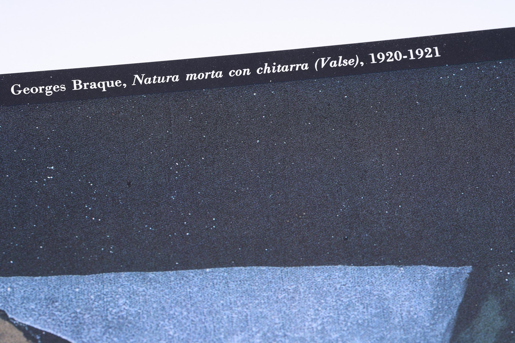 【限定10枚】Natura morta con chitarra 1920-1921 - Arte a Praga 1990s / ジョルジュ・ブラック