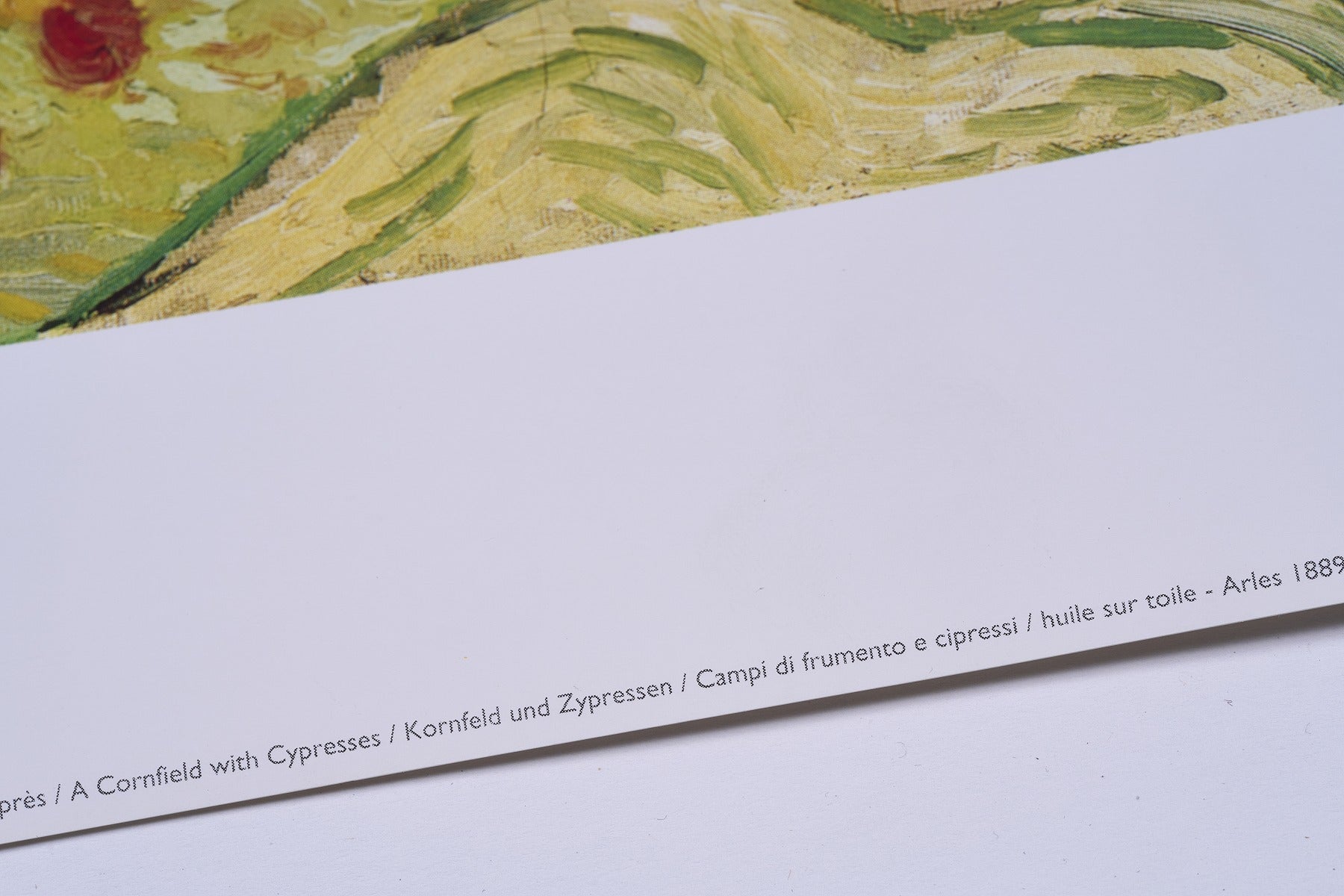 完売【限定2枚】Champ de blé et cyprès 1889 - NOUVELLES IMAGES 1990 / フィンセント・ファン・ゴッホ