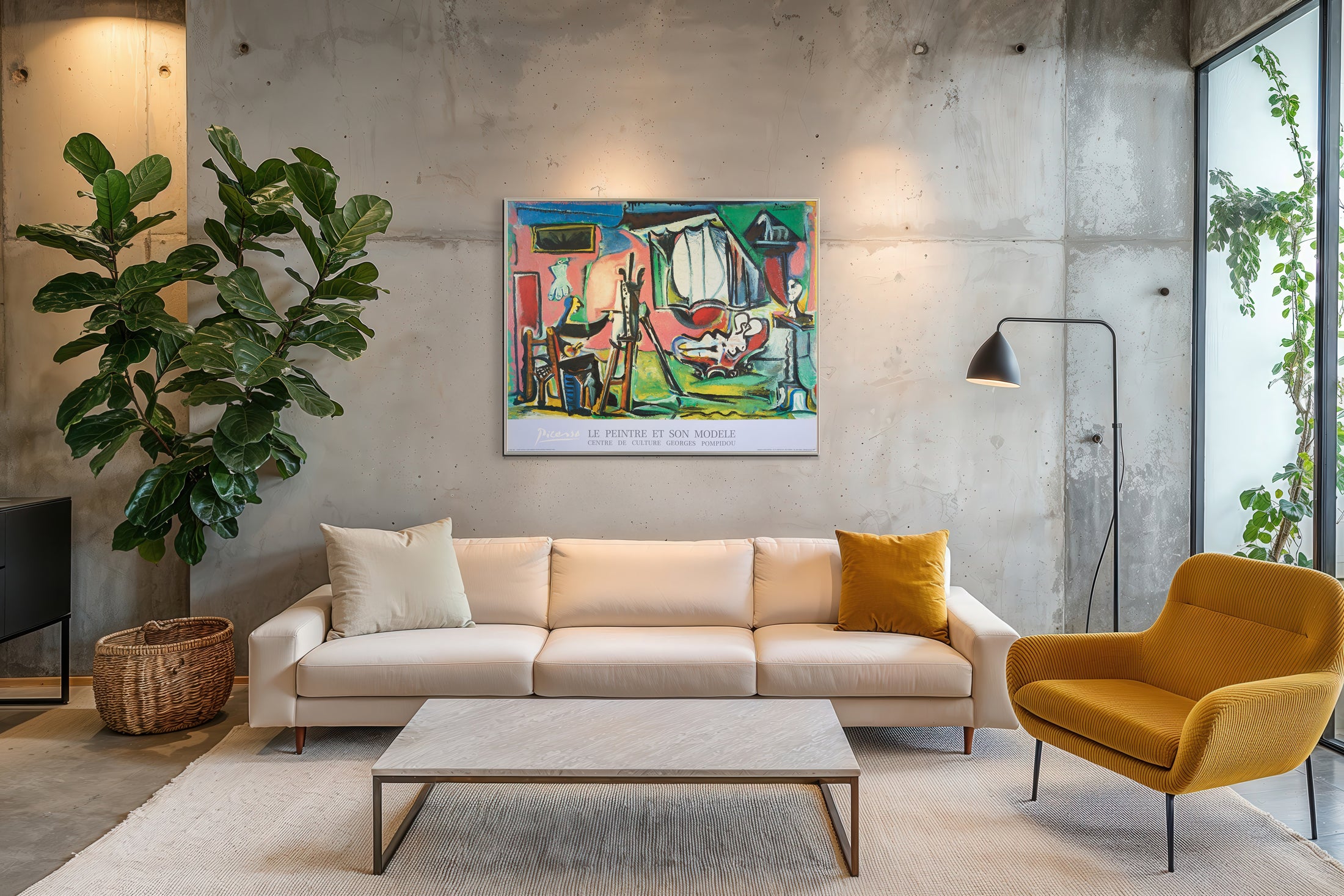 【限定10枚】Le Peintre et son modele 1989 / パブロ・ピカソ