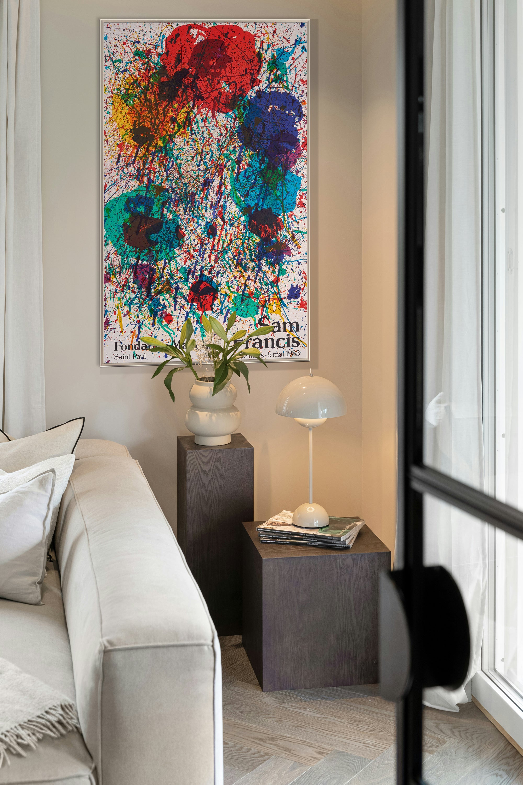 【限定10枚】Fondation Maeght - Sam Francis 1983 / サム・フランシス