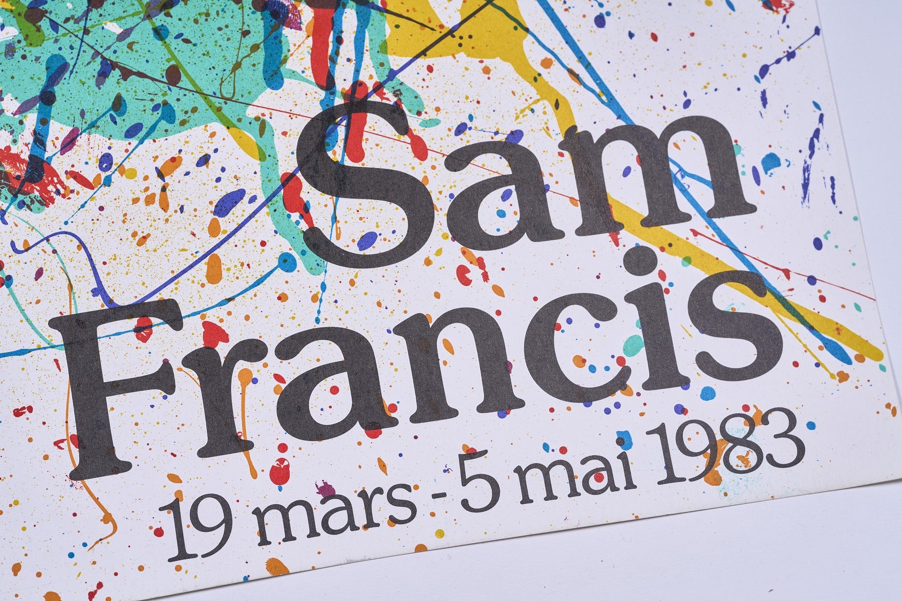 【限定10枚】Fondation Maeght - Sam Francis 1983 / サム・フランシス