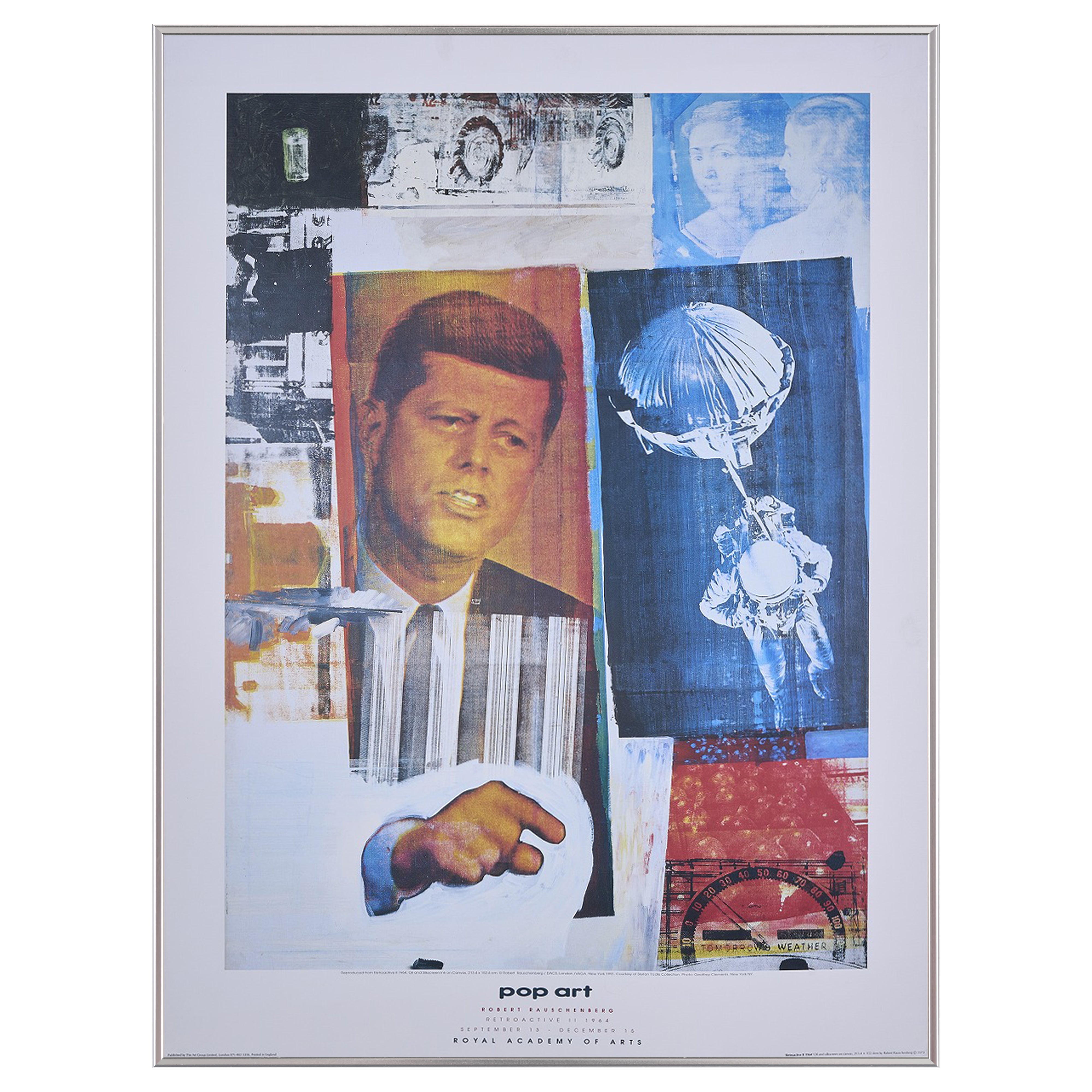 【限定10枚】Retroactive II 1964 - "POP ART" Exhibition at Royal Academy of Arts 1991 / ロバート・ラウシェンバーグ
