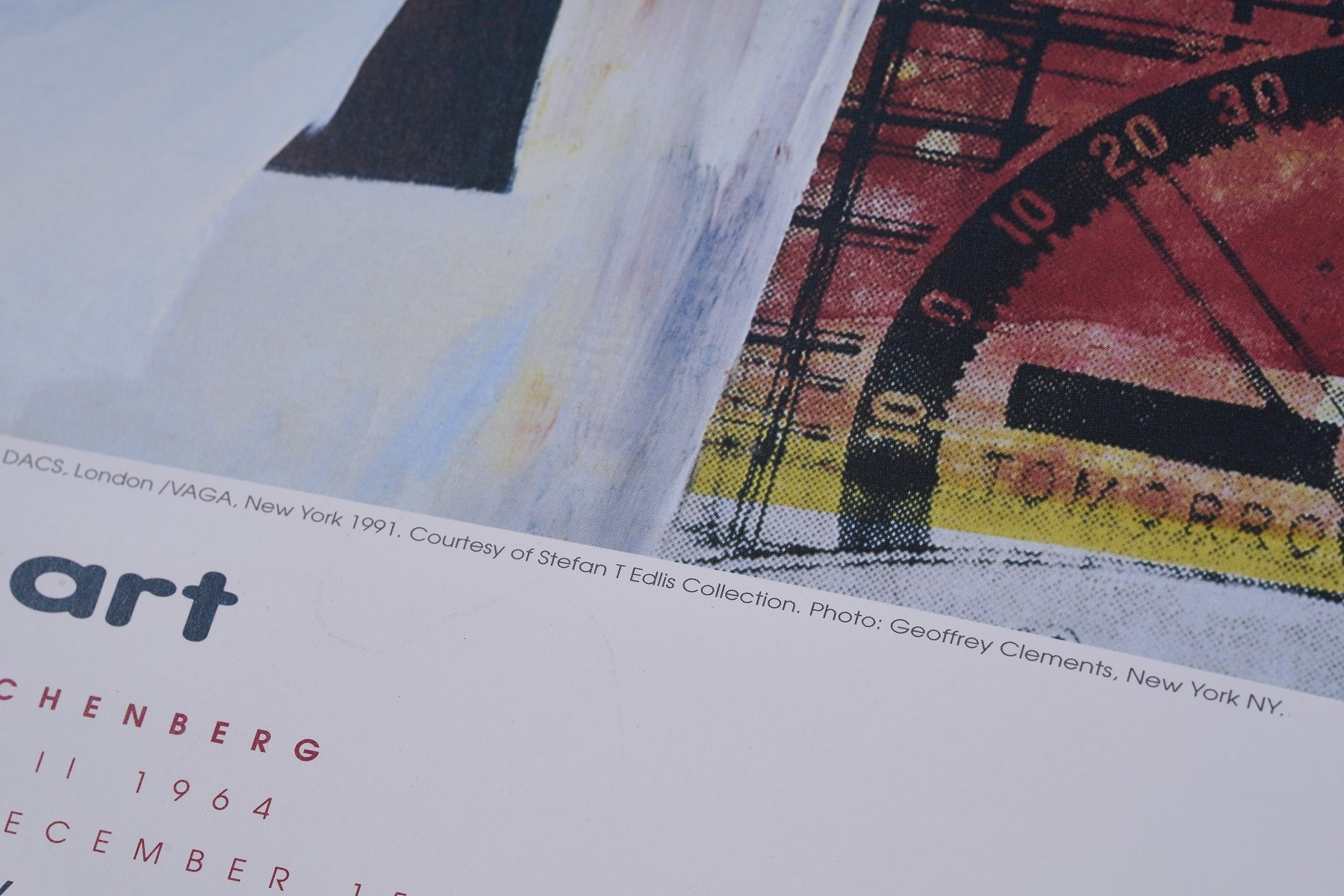 【限定10枚】Retroactive II 1964 - "POP ART" Exhibition at Royal Academy of Arts 1991 / ロバート・ラウシェンバーグ