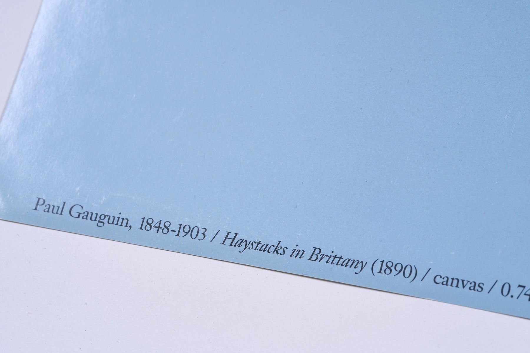 【限定10枚】Haystacks in Brittany 1890 - National Gellery of Art 1988 / ポール・ゴーギャン