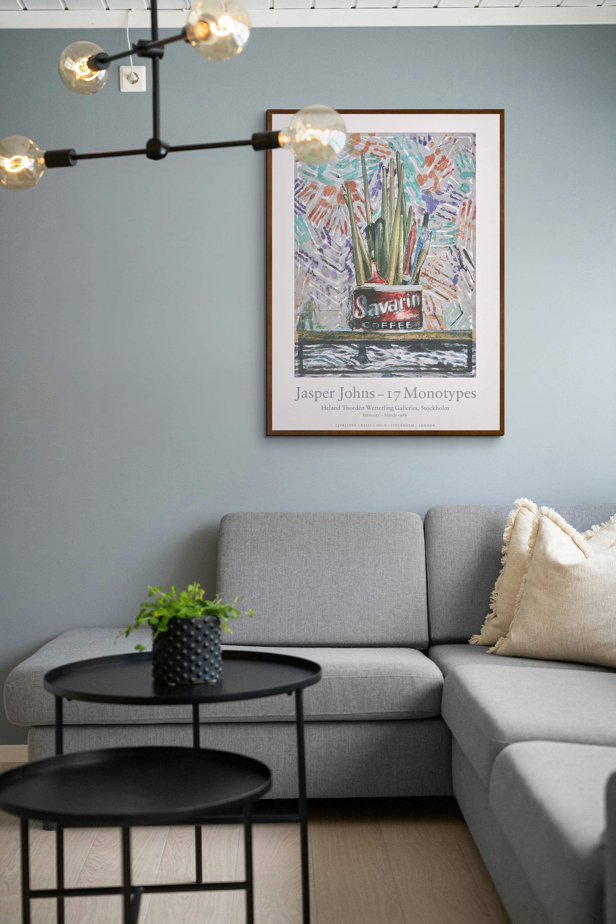 【限定10枚】JASPER JOHNS 17 MONOTYOES - Heland Thorden Wetterling Gallerie 1985 / ジャスパー・ジョーンズ