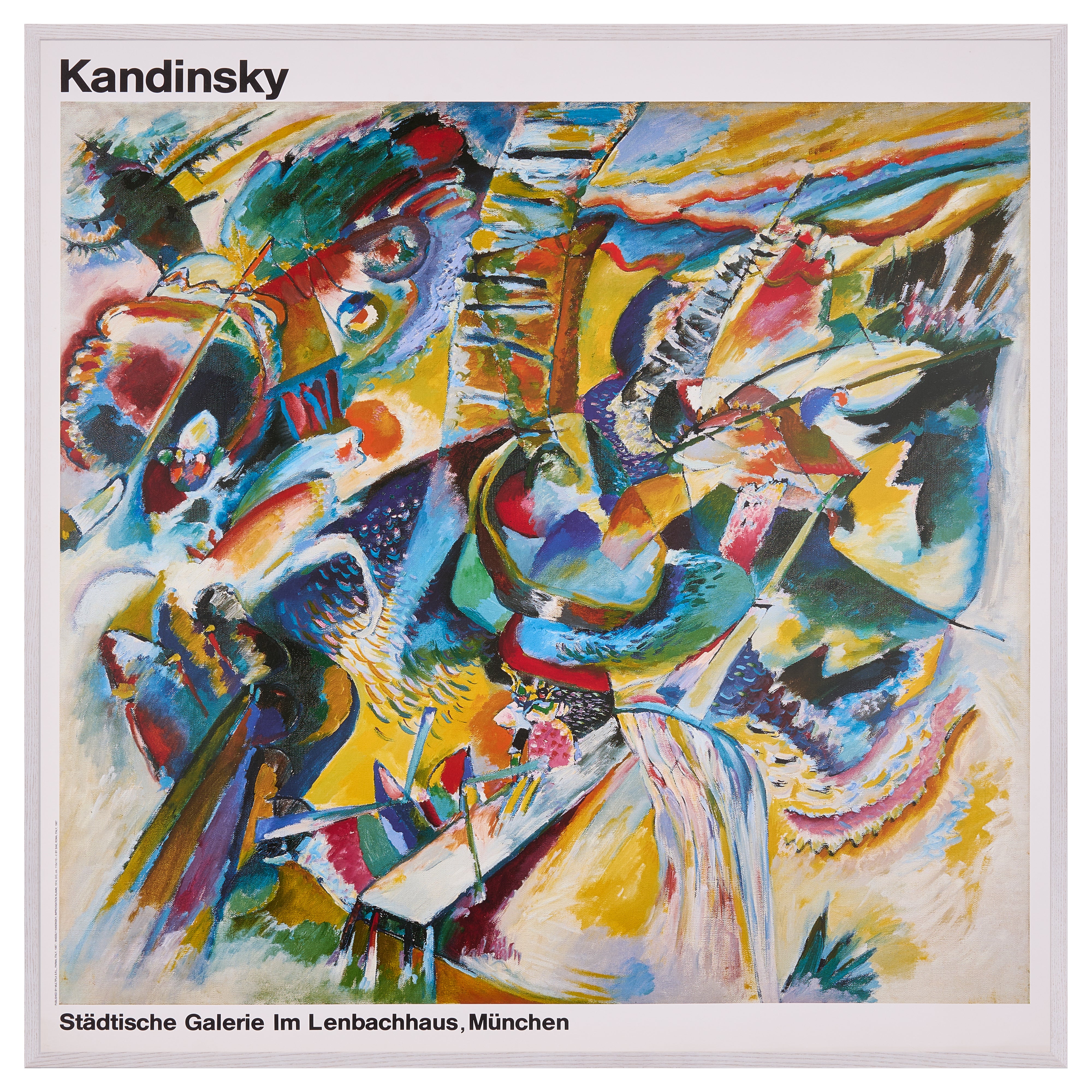 【限定2枚】Städtische Galerie Im Lenbachhaus, München 1987 / ワシリー・カンディンスキー