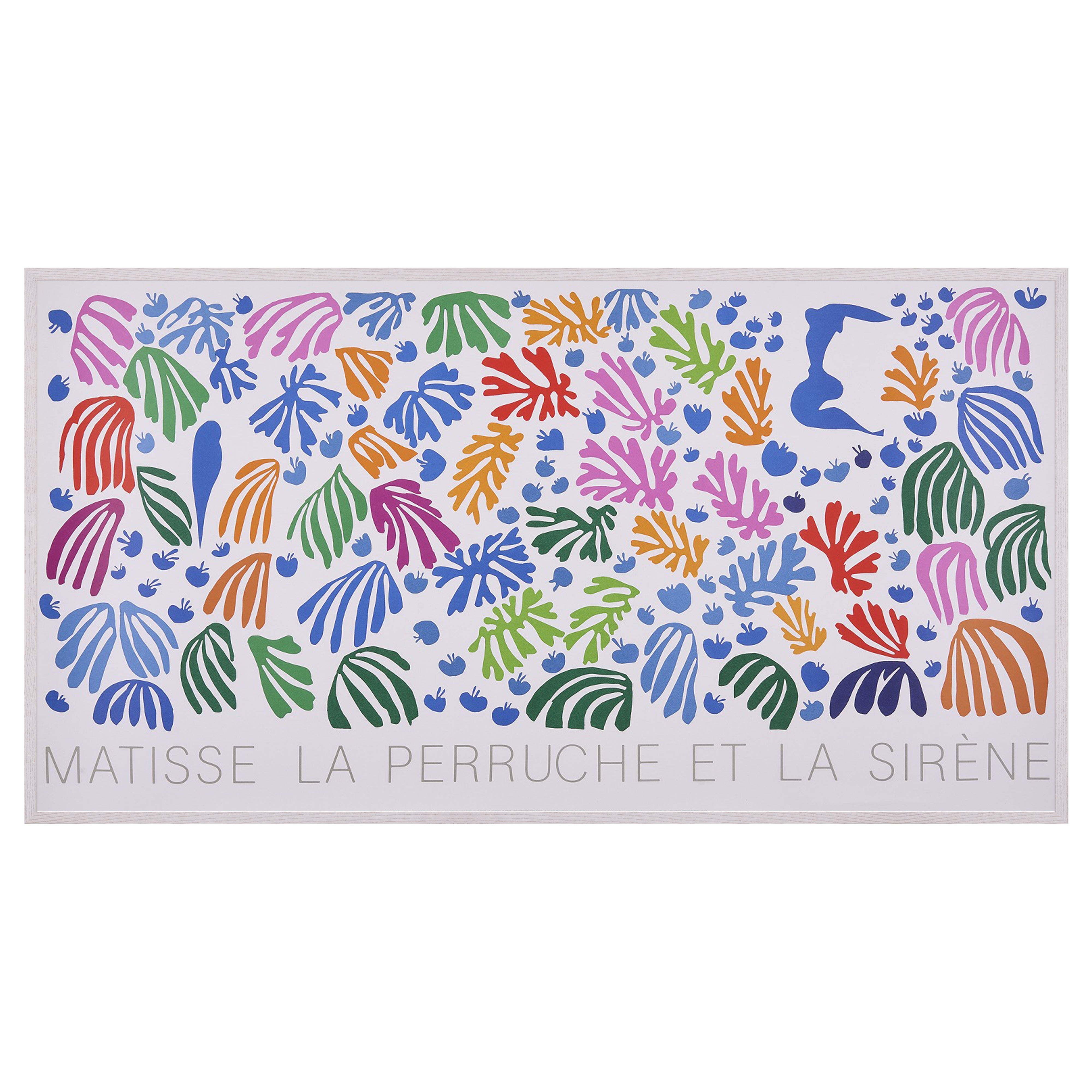 【限定10枚】LA PERRUCHE ET LA SIRÈNE 1990 / アンリ・マティス
