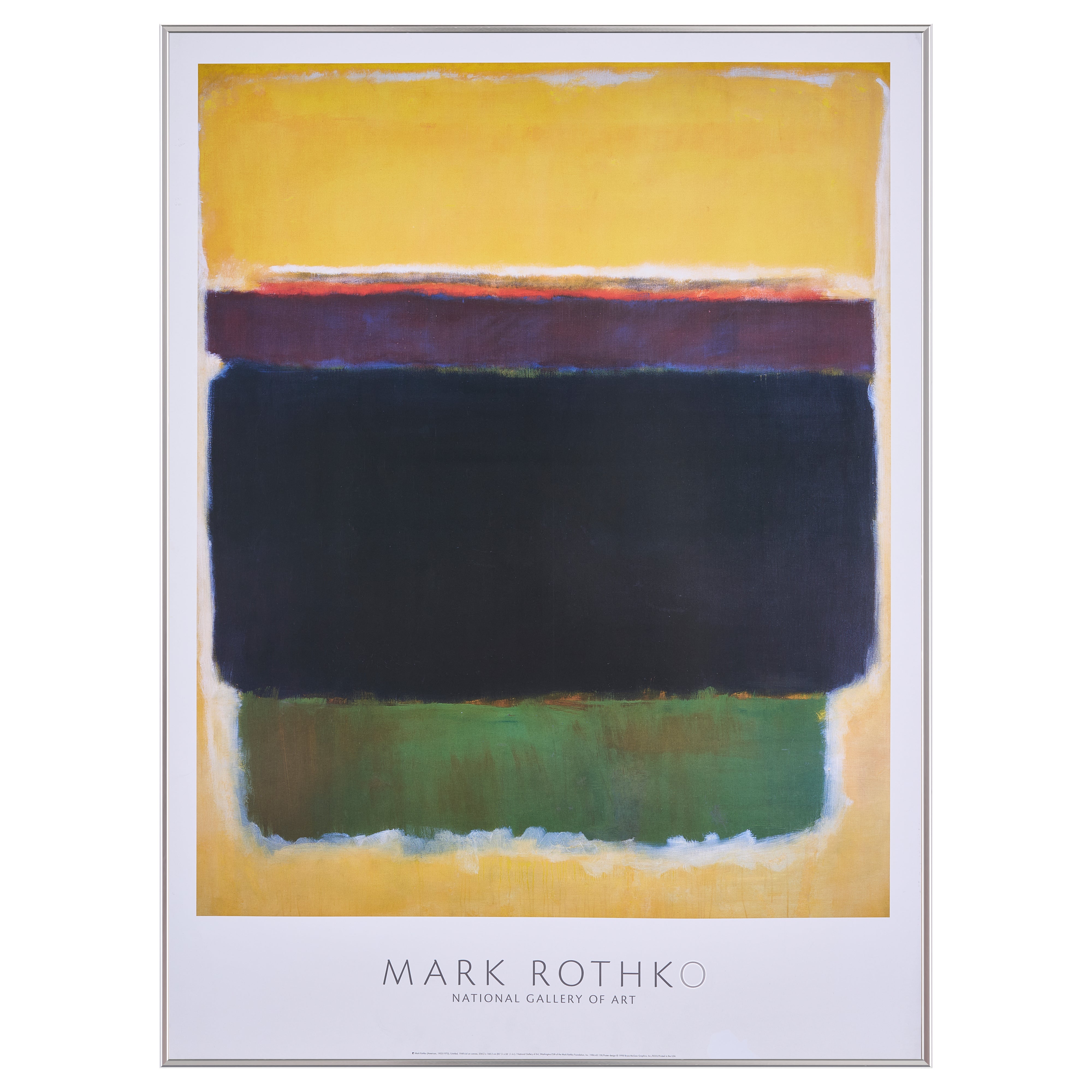 完売【限定1枚】NATIONAL GALLERY OF ART 1998 / マーク・ロスコ