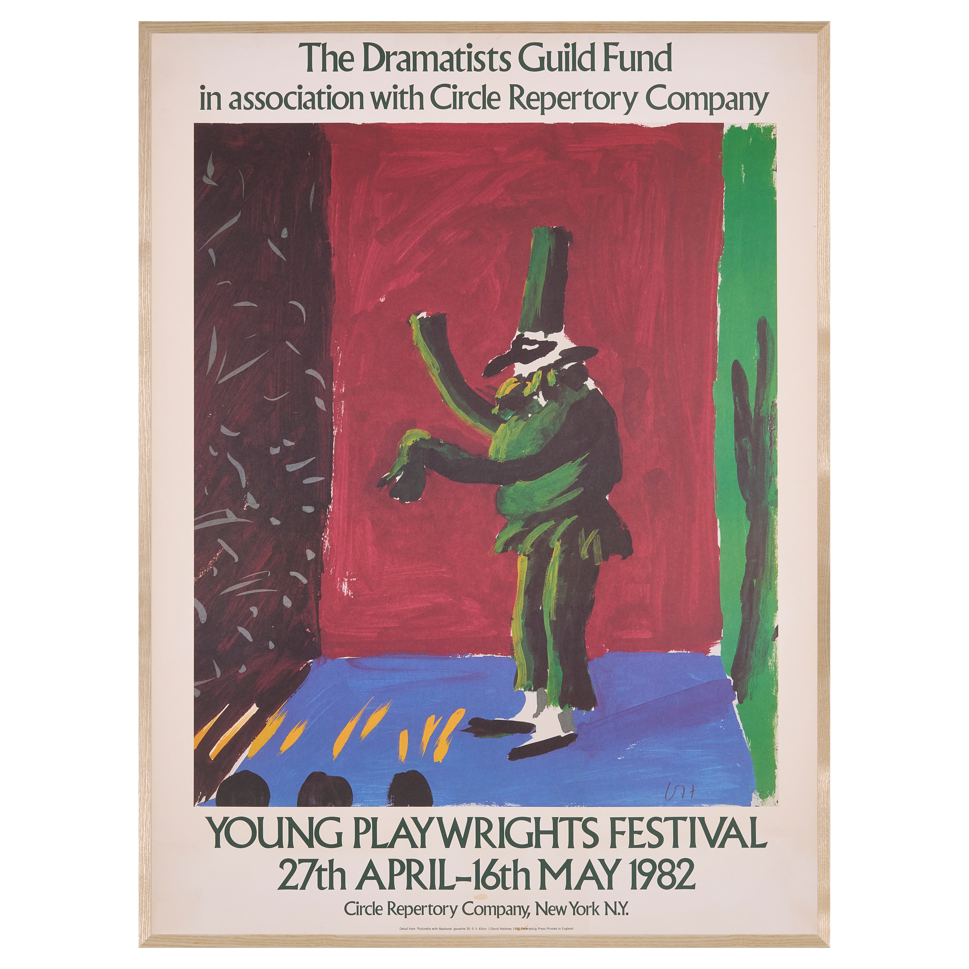 【限定10枚】YOUNG PLAYWRIGHTS FESTIVAL 1982 / デイヴィッド・ホックニー