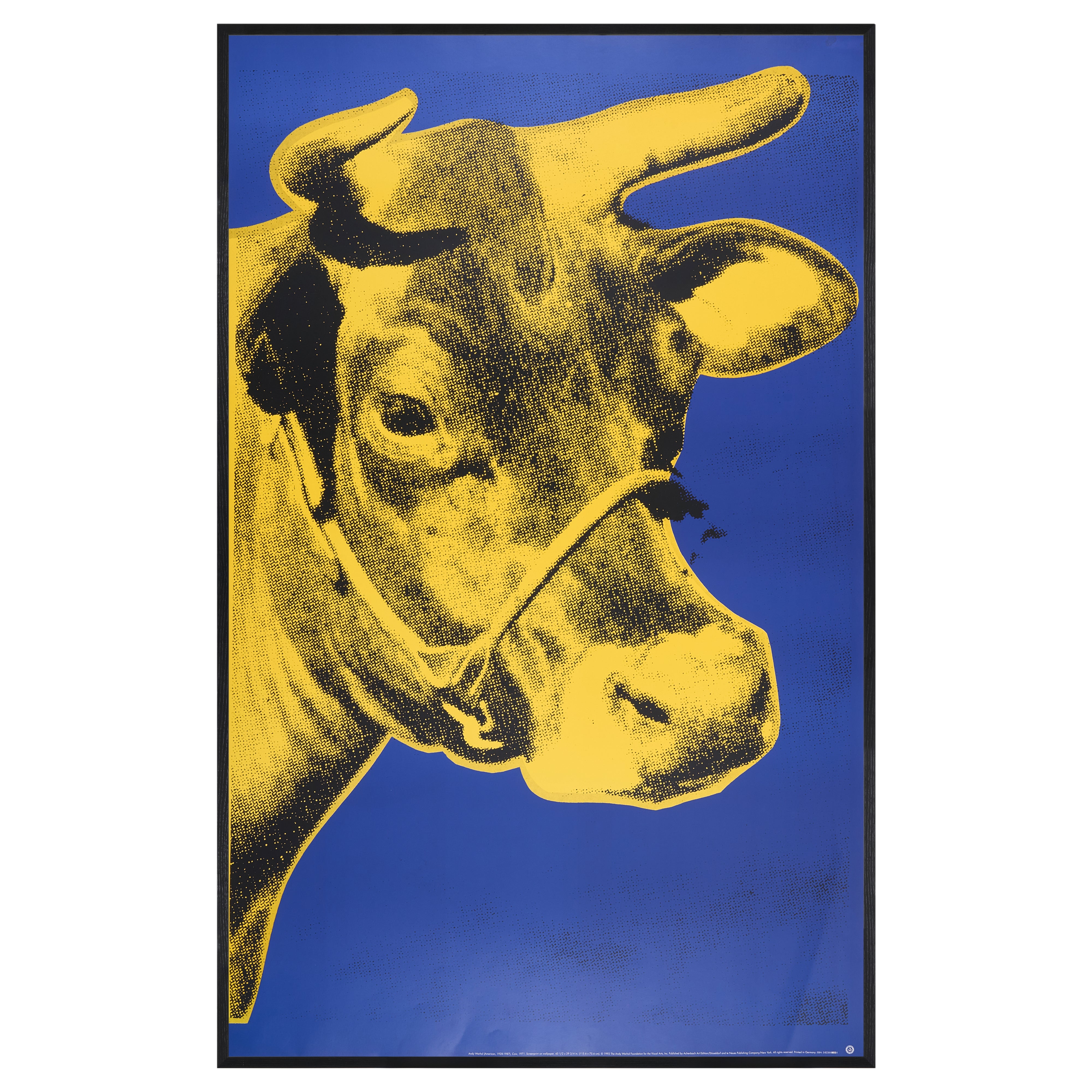 再入荷【限定5枚】Cow 1971 - Achenbach Art Edition, Düsseldolf and te Neues Publishing Company, NEW YORK 1992 / アンディ・ウォーホル