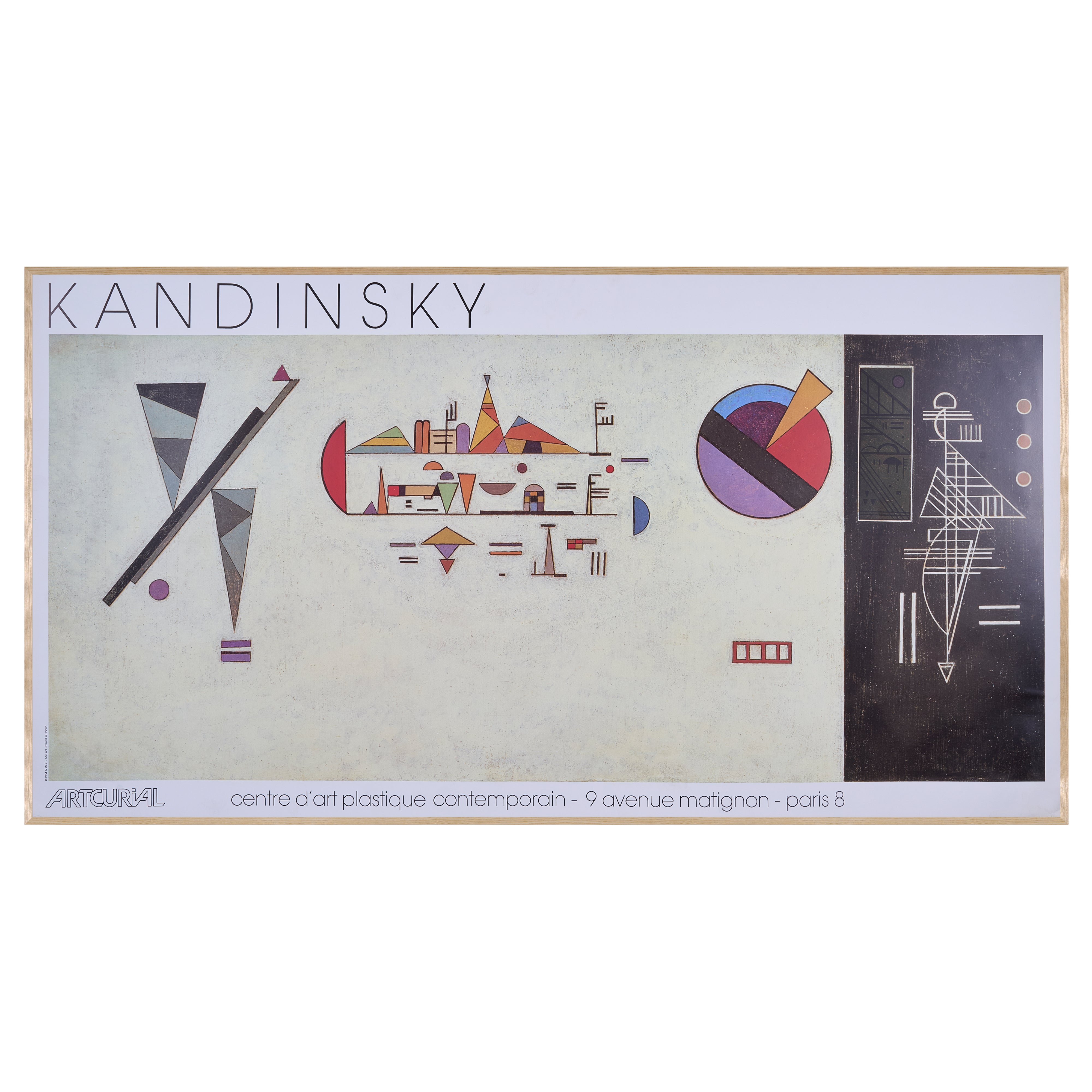 【限定10枚】KANDINSKY - centre d'art plastique contemporain 1984 / ワシリー・カンディンスキー