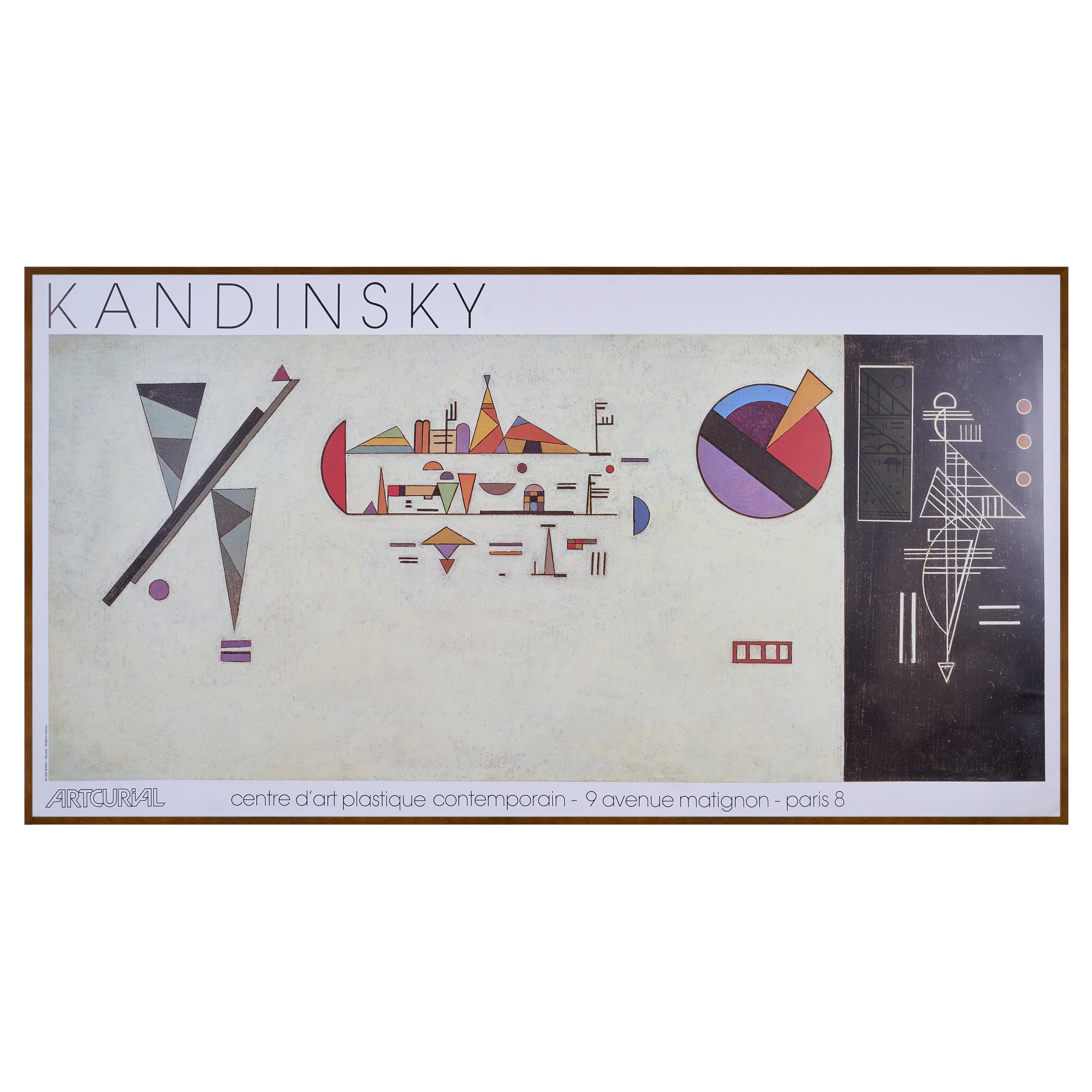 【限定10枚】KANDINSKY - centre d'art plastique contemporain 1984 / ワシリー・カンディンスキー