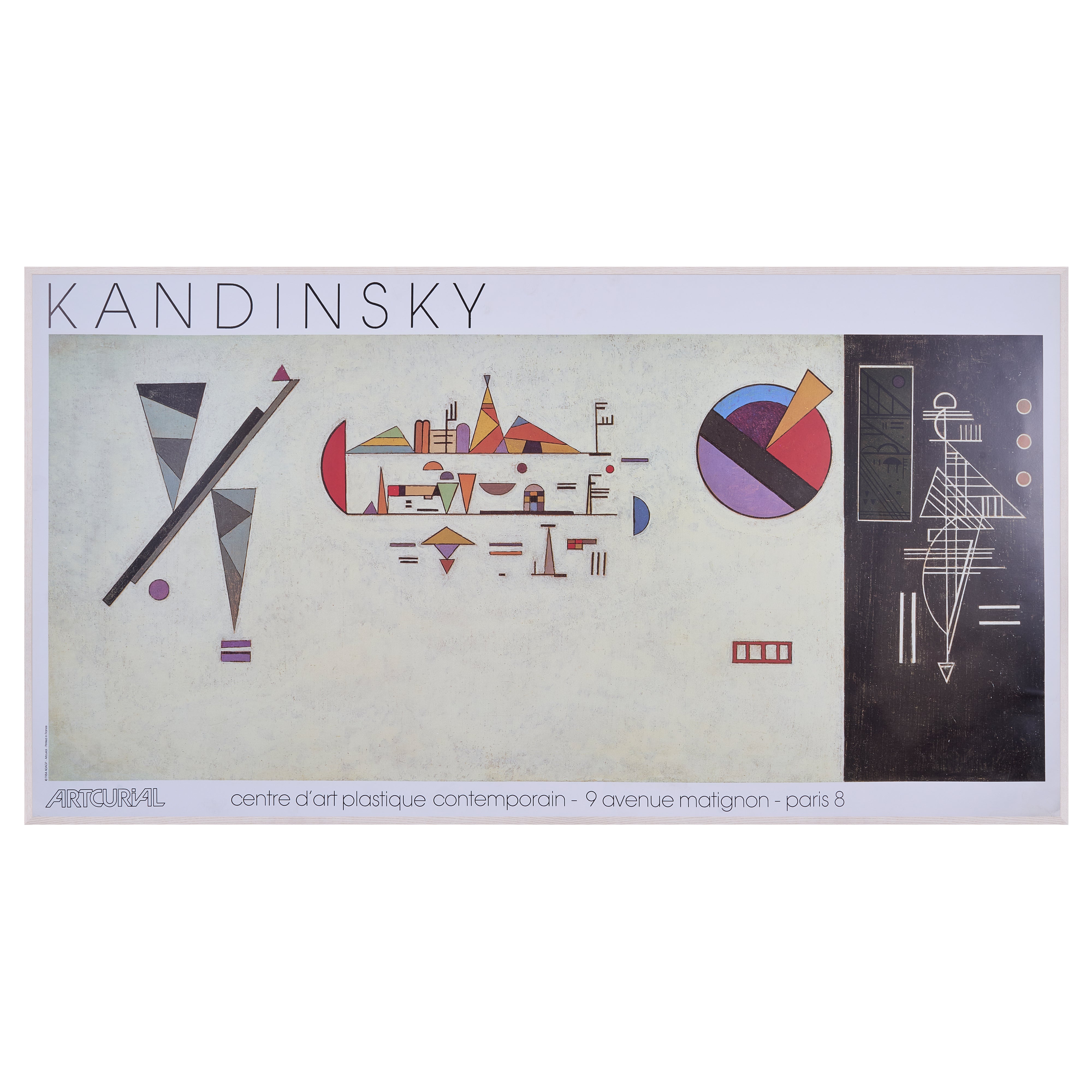 【限定10枚】KANDINSKY - centre d'art plastique contemporain 1984 / ワシリー・カンディンスキー