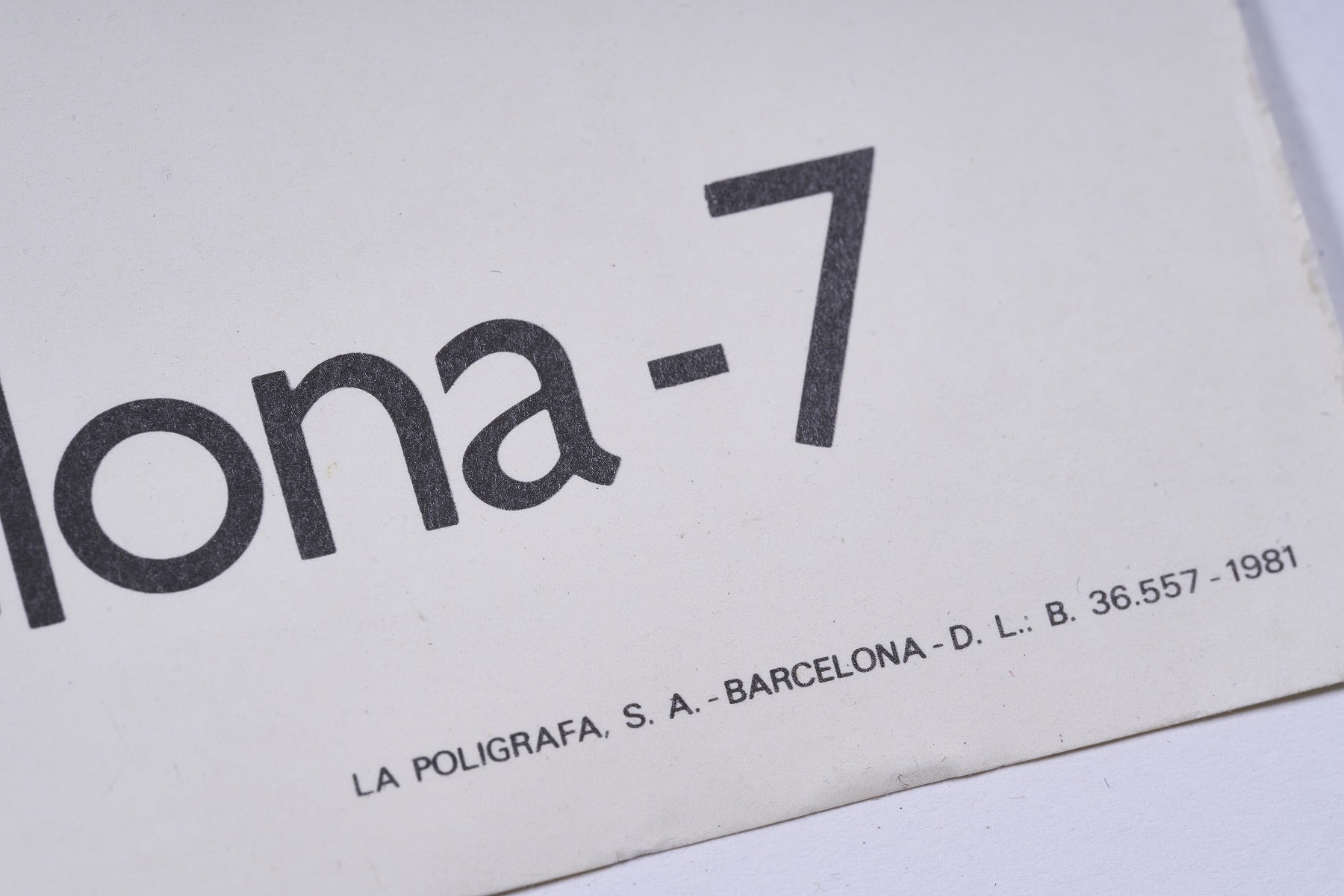 【限定5枚】RÀFOLS CASAMADA - GALERIA JOAN PRATS 1981 / アルベルト・ラフォルス・カサマダ