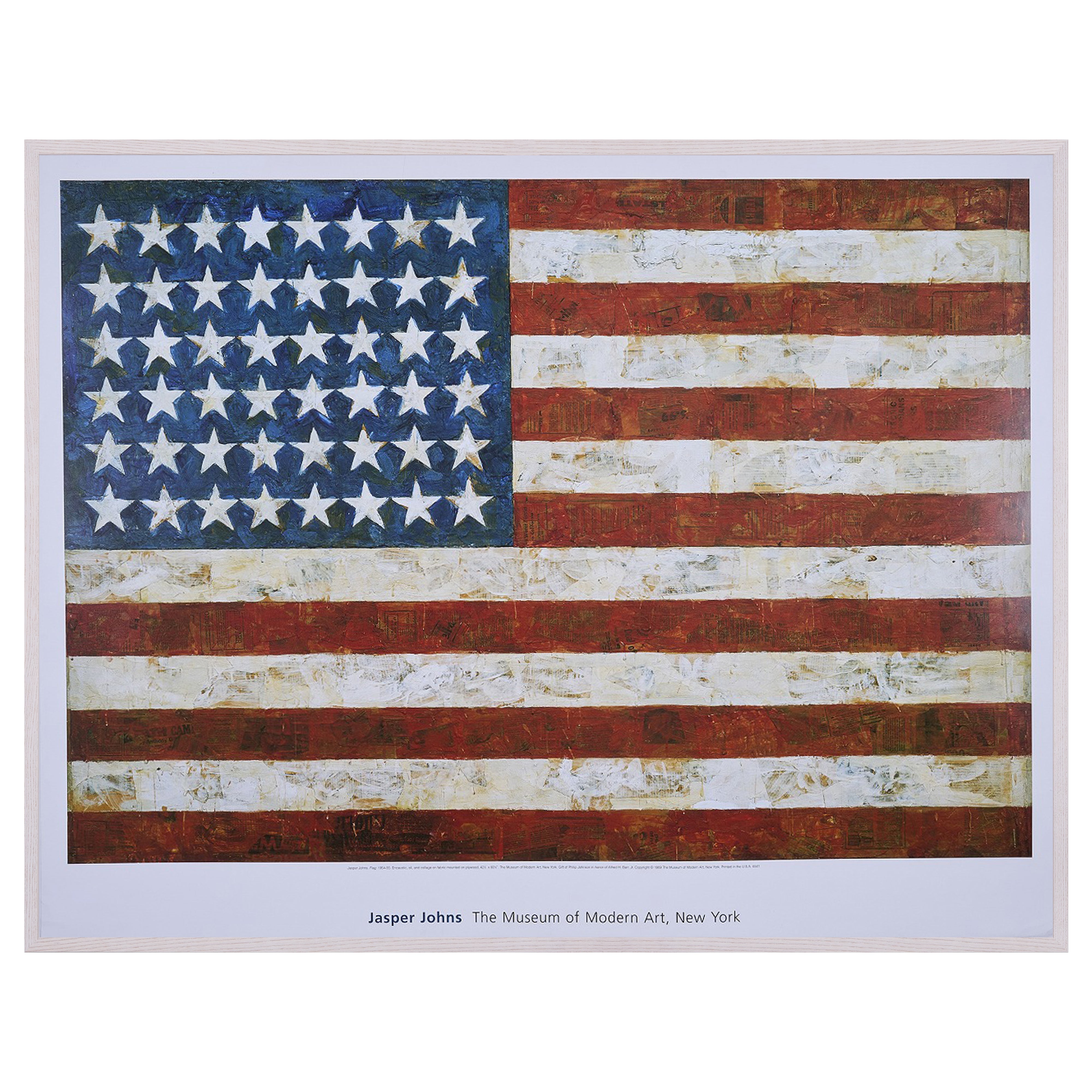 【限定10枚】FLAG 1954-1955 - The Museum of Modern Art, New York 1989 / ジャスパー・ジョーンズ