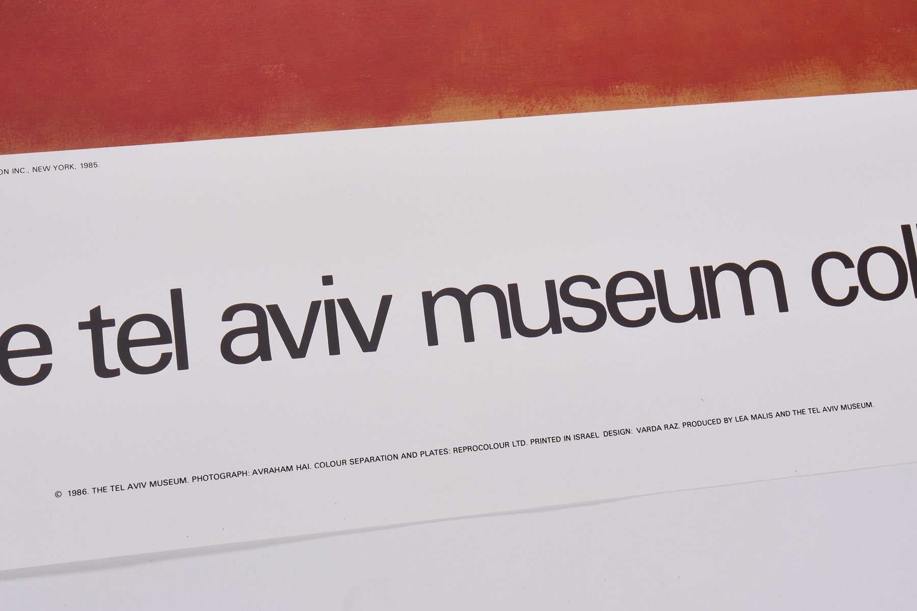 【限定10枚】Number 24(Untitled) 1951-1955 - from the tel aviv museum collection 1986 / マーク・ロスコ